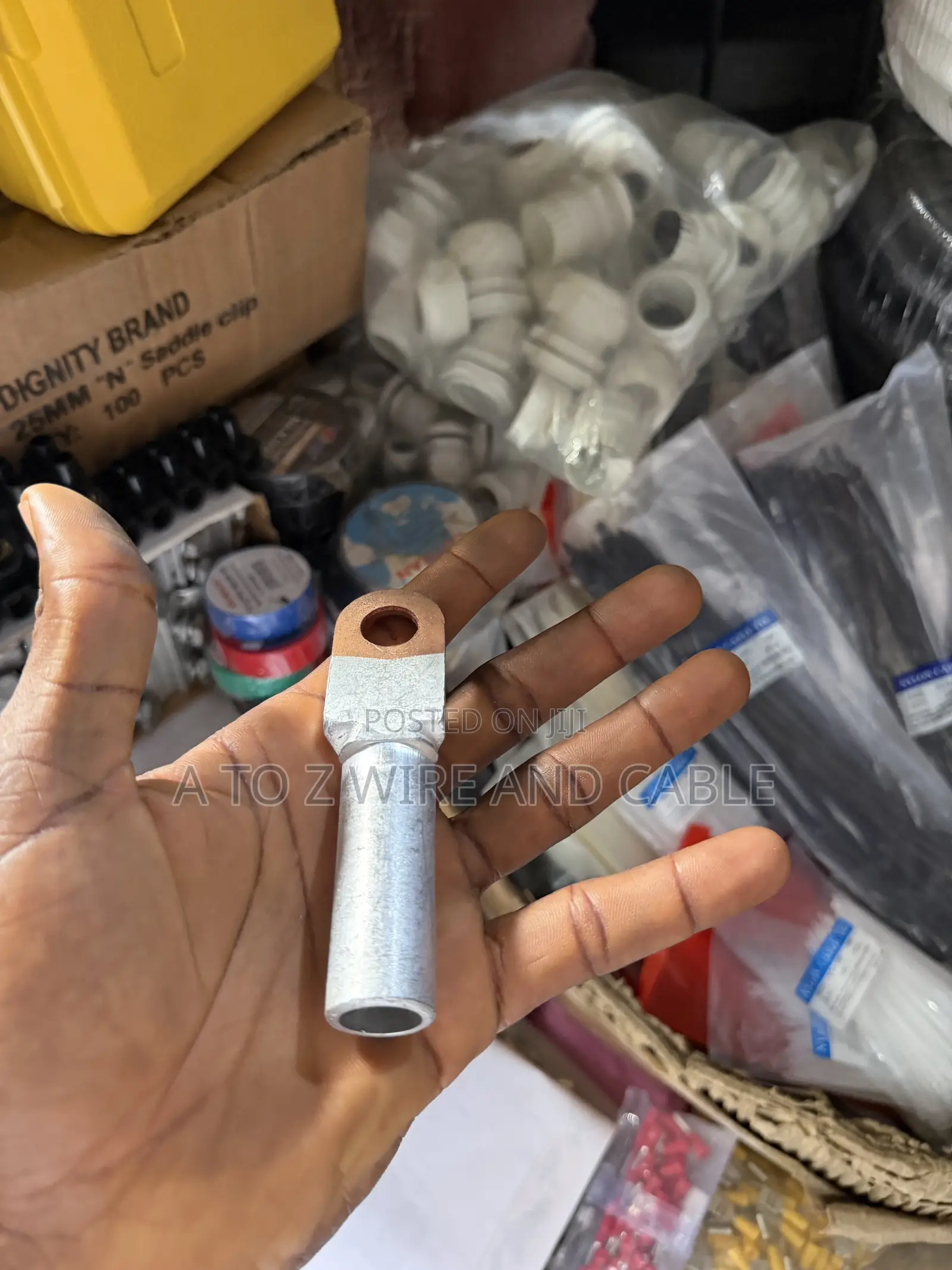 Original 150mm Bimetallic Cable Lug-Aluminum/Copper