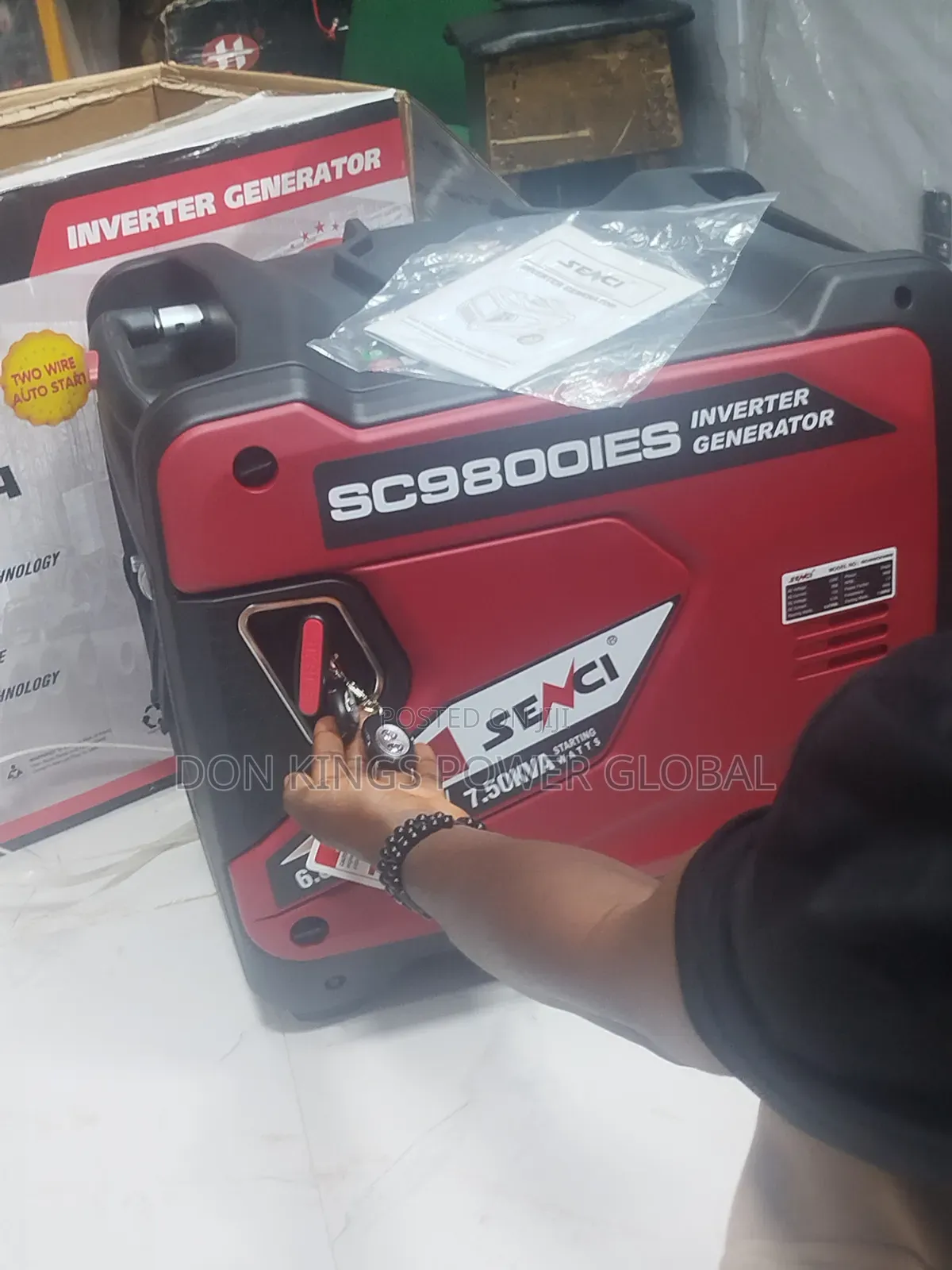 Sensei 7.5kva Inverter Generator – Reliable Backup Power