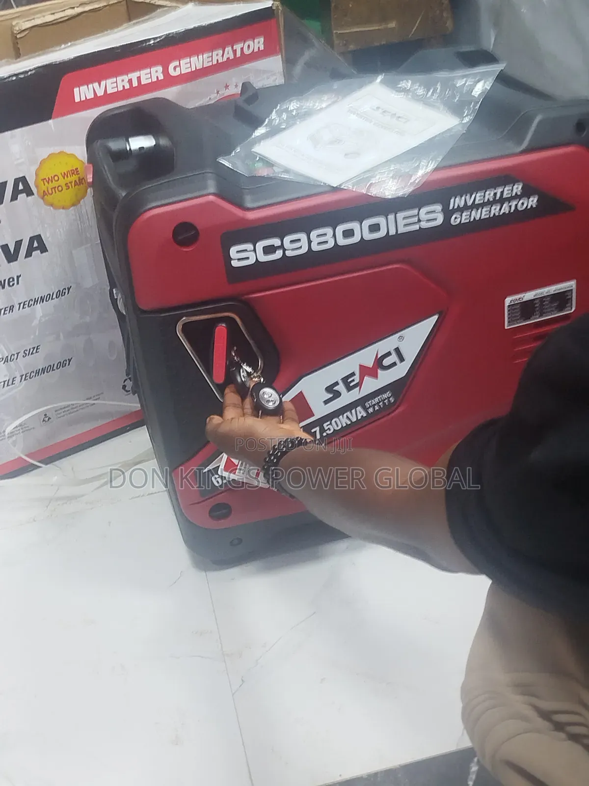 Sensei 7.5kva Inverter Generator – Reliable Backup Power