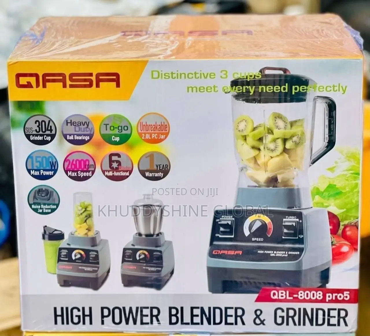 2in1 Qasa Power Blender Pro 5 #95000