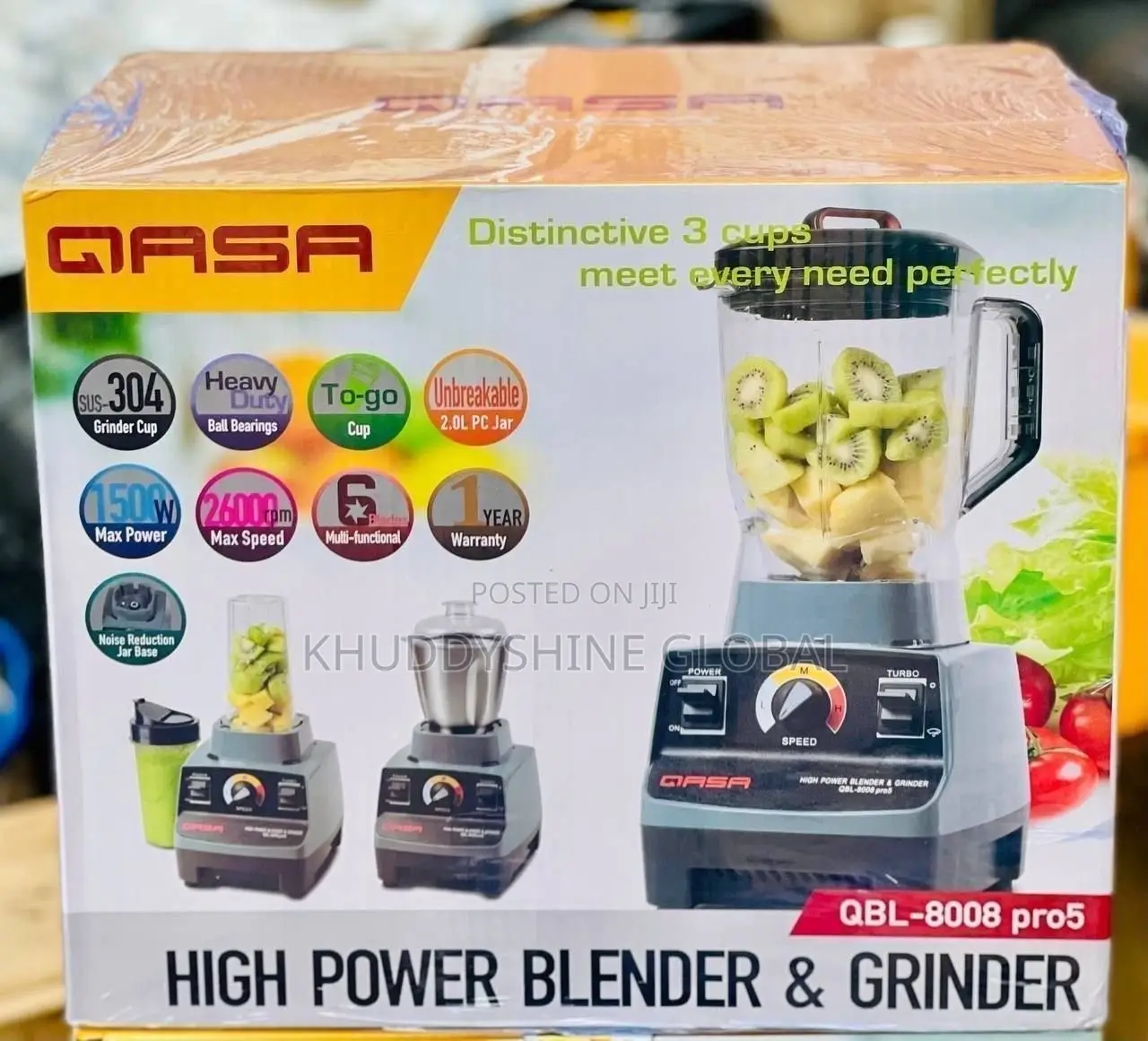 2in1 Qasa Power Blender Pro 5 #95000