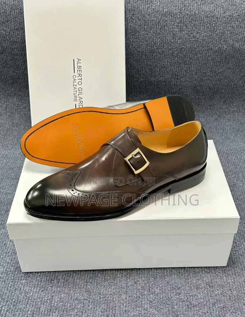 Premium Luxury Men's Leather Shoes for Office Shoes