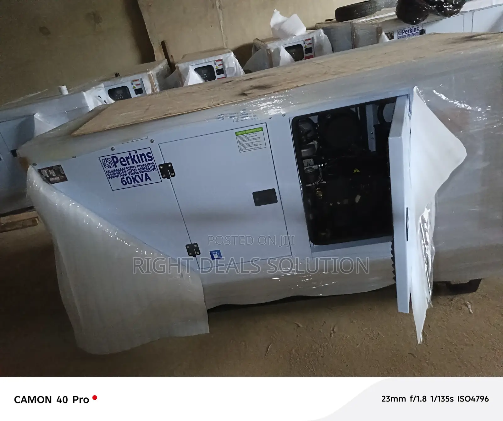 Perkins 60kva Generator Set With Rugged Design