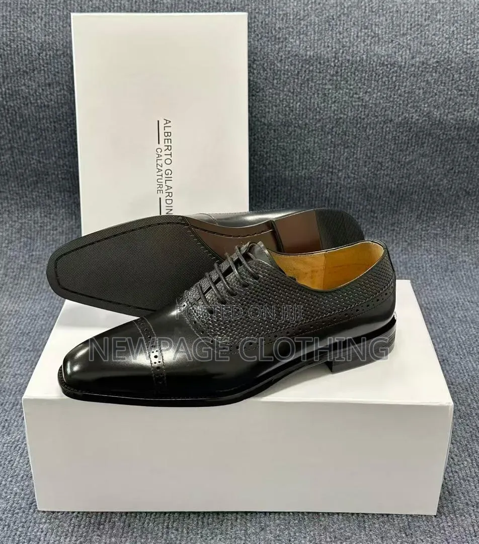 Premium Men's Designer Slip-on Leather Shoes | Sizes 39-47
