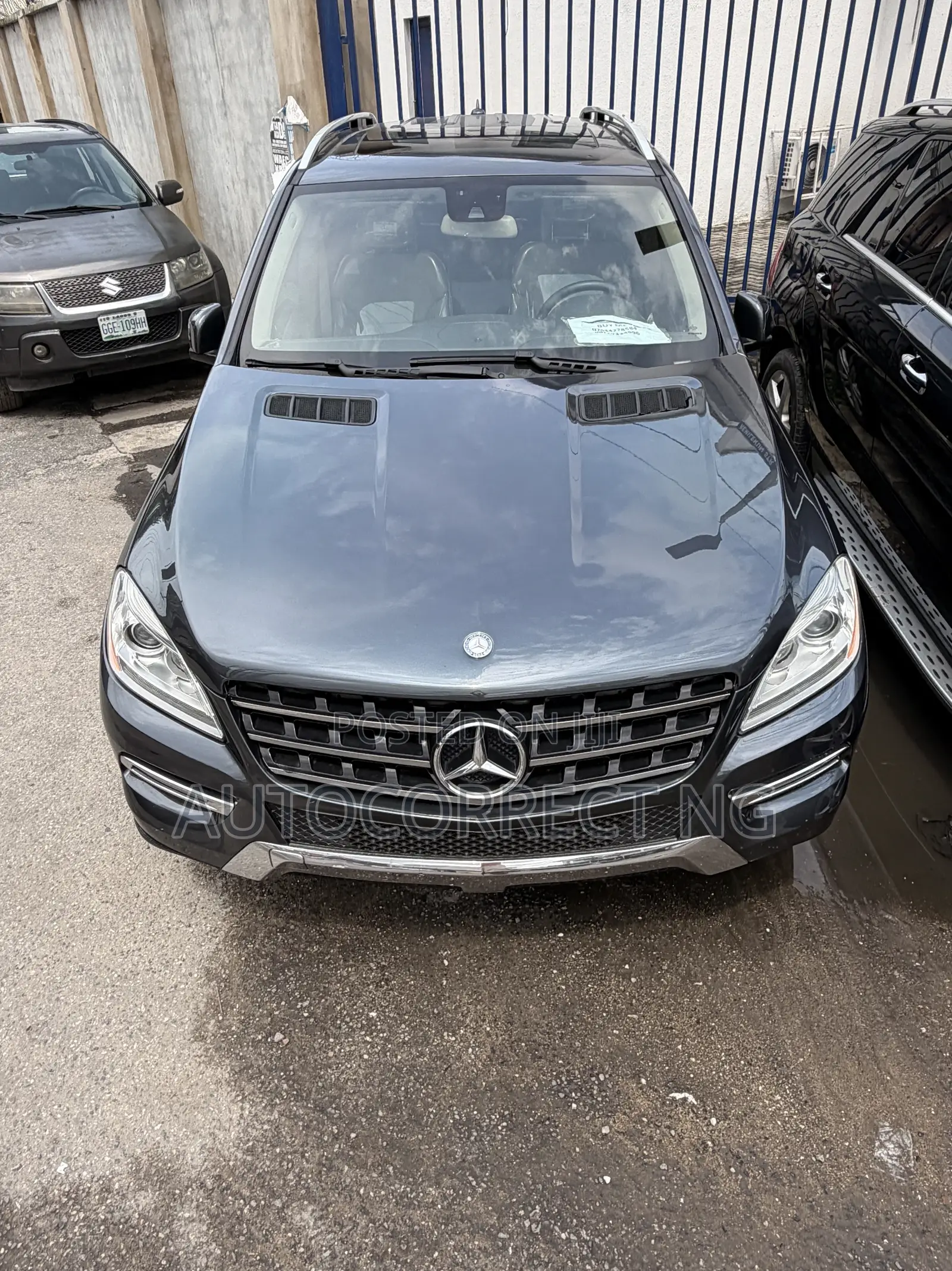 Mercedes-Benz M Class ML350 4MATIC 4dr SUV AWD (3.5L 6cyl 7A) 2014 Gray