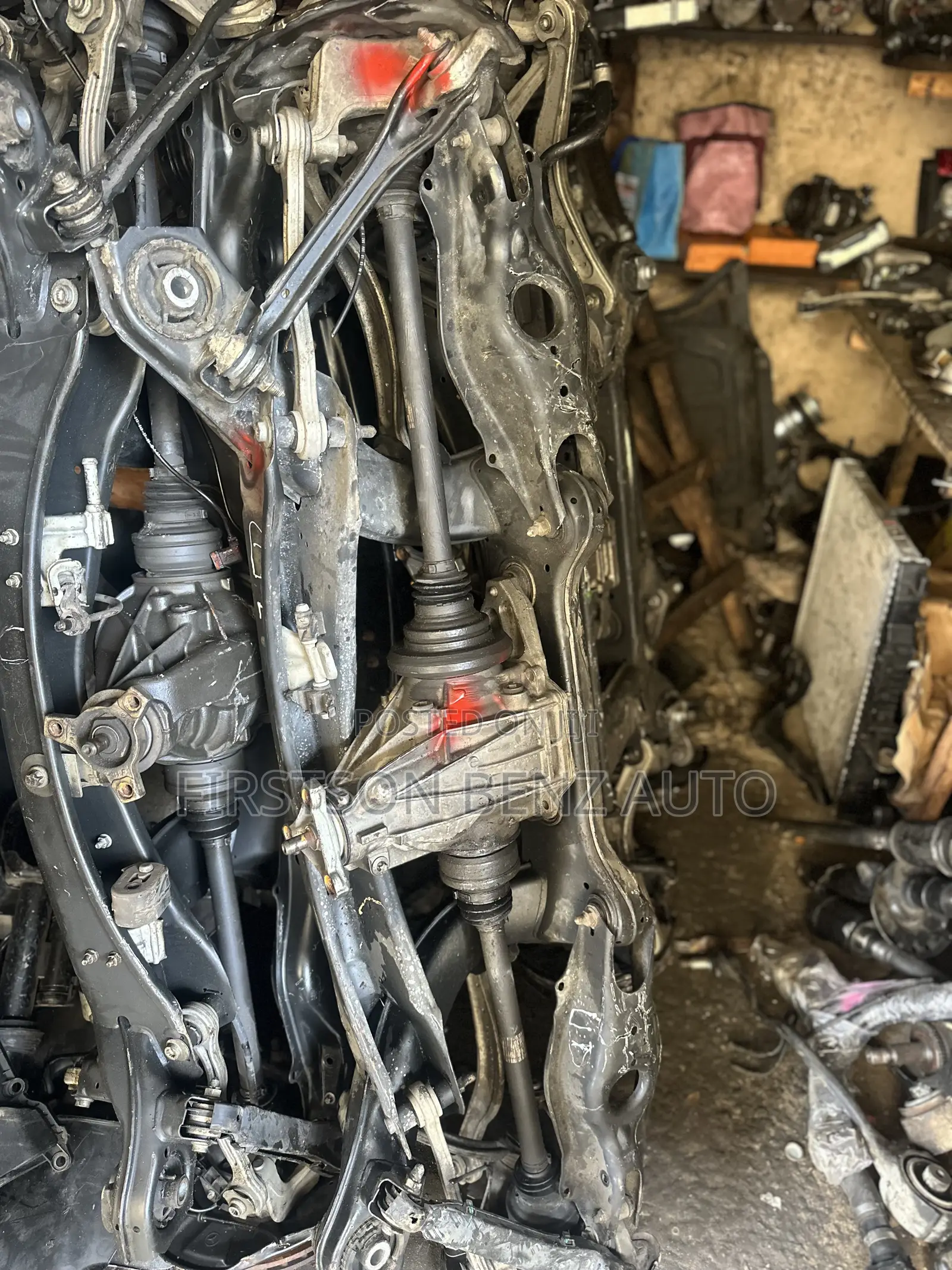 Mercedes Benz C300 W205 Complete Rear Suspension Beam