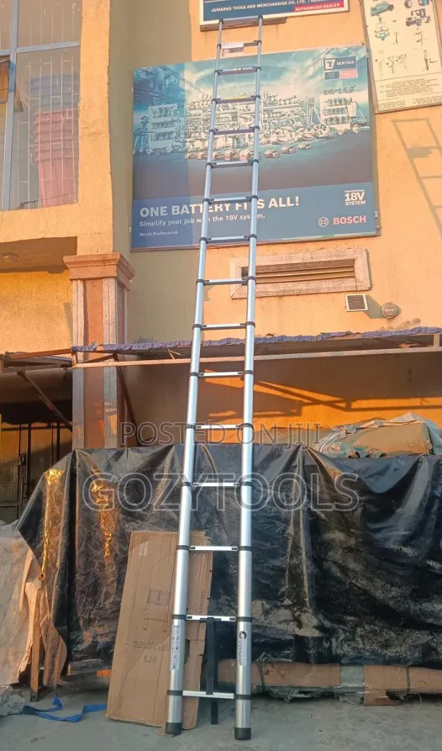 21f Aluminum Telescopic Ladder 6.3