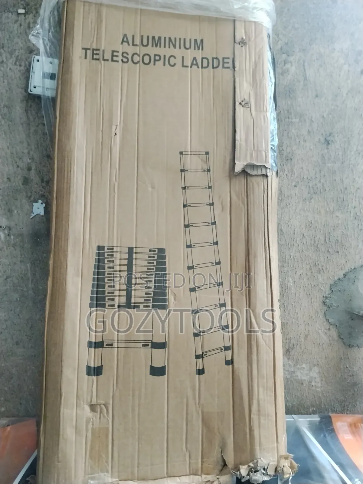 21f Aluminum Telescopic Ladder 6.3