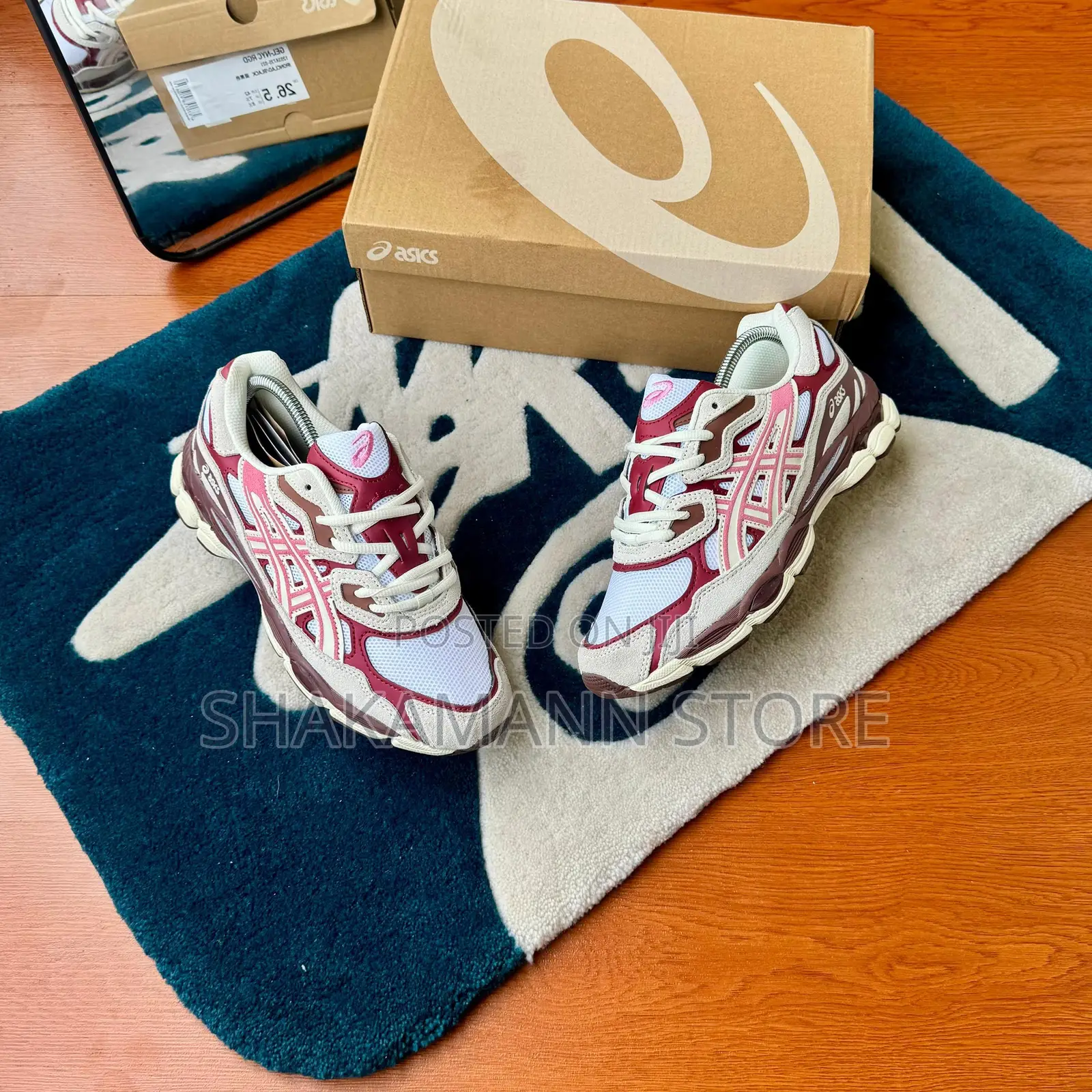 Original Asics Gel - Nyc “Cream Sweet Pink”