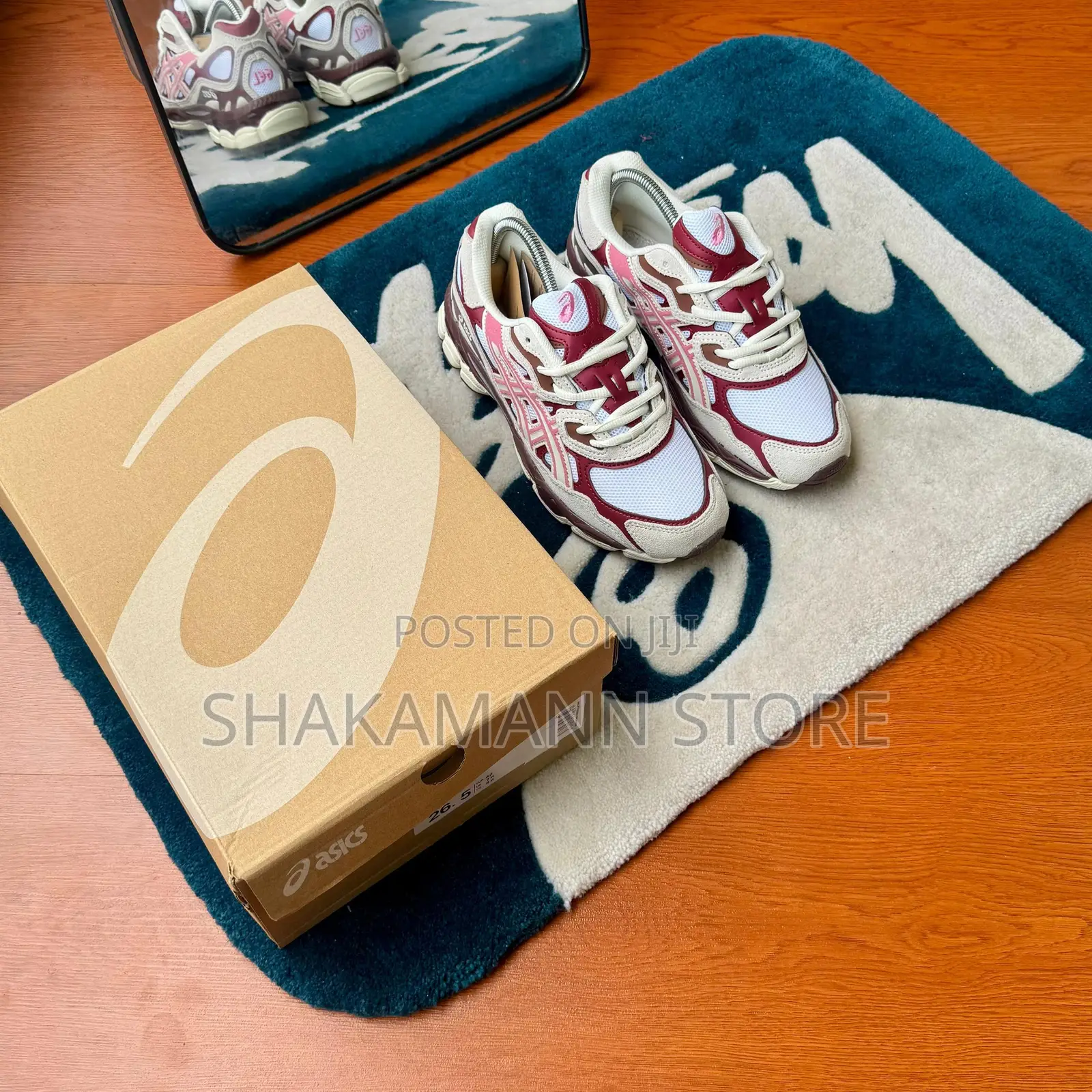 Original Asics Gel - Nyc “Cream Sweet Pink”