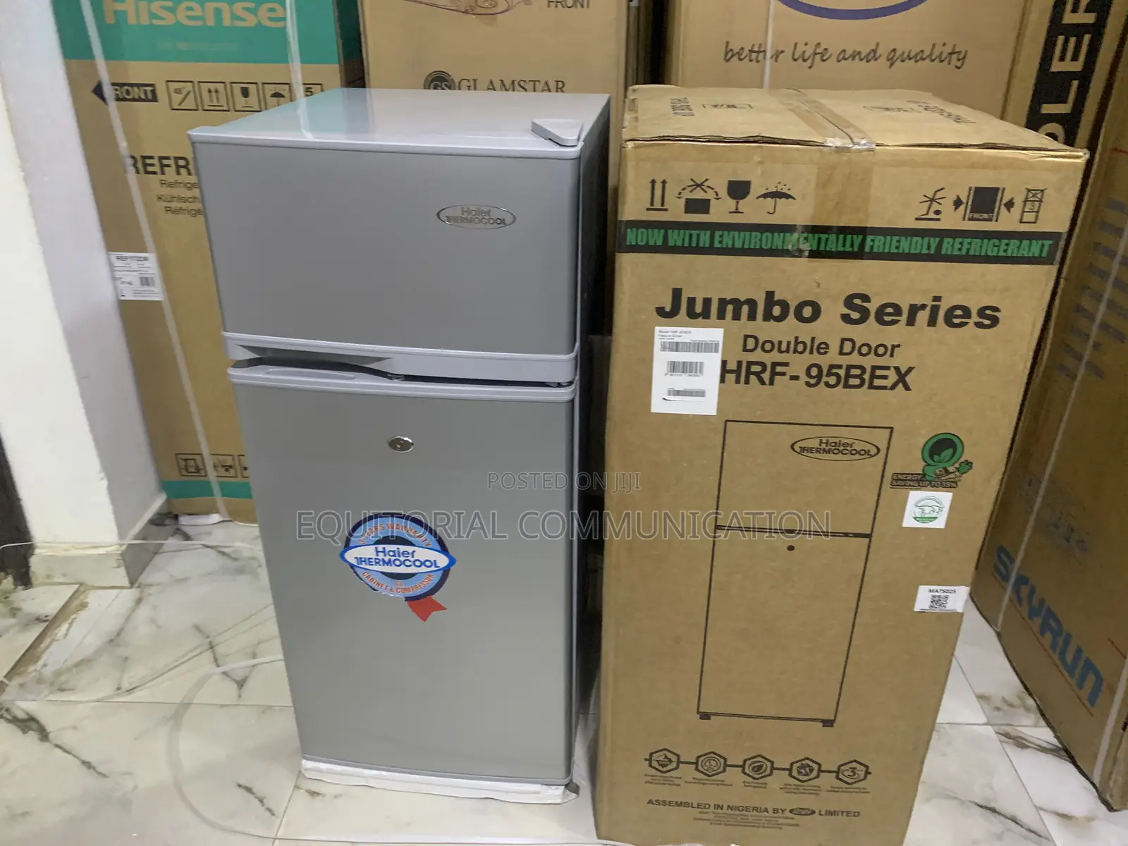 Haier Thermocool HRF-95bex 95l Double Door Refrigerator