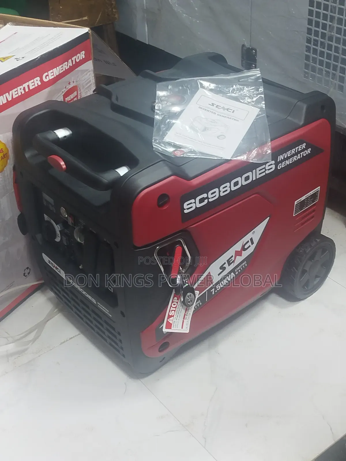 Sensei 7.5kva Premium Inverter Generator for Homes and Offices