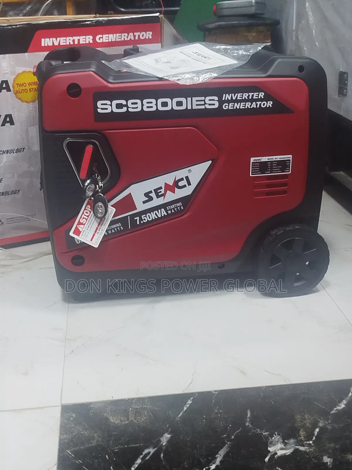 Sensei 7.5kva Premium Inverter Generator for Homes and Offices