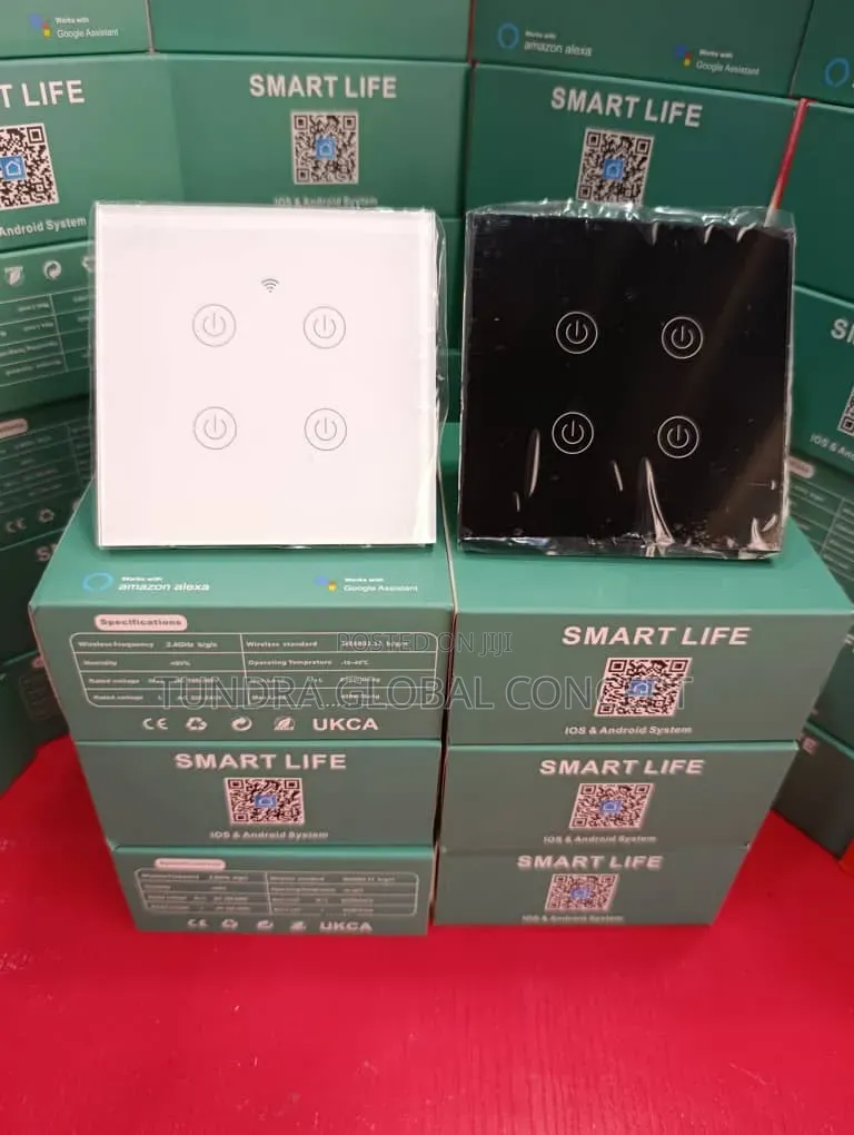 Tundra 4gang Zigbee Smart Switches