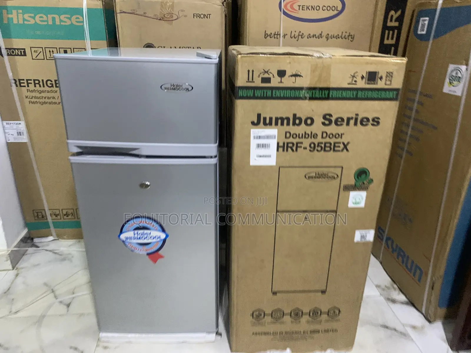 Haier HRF-95bex Super Fast Cooling Refrigerator