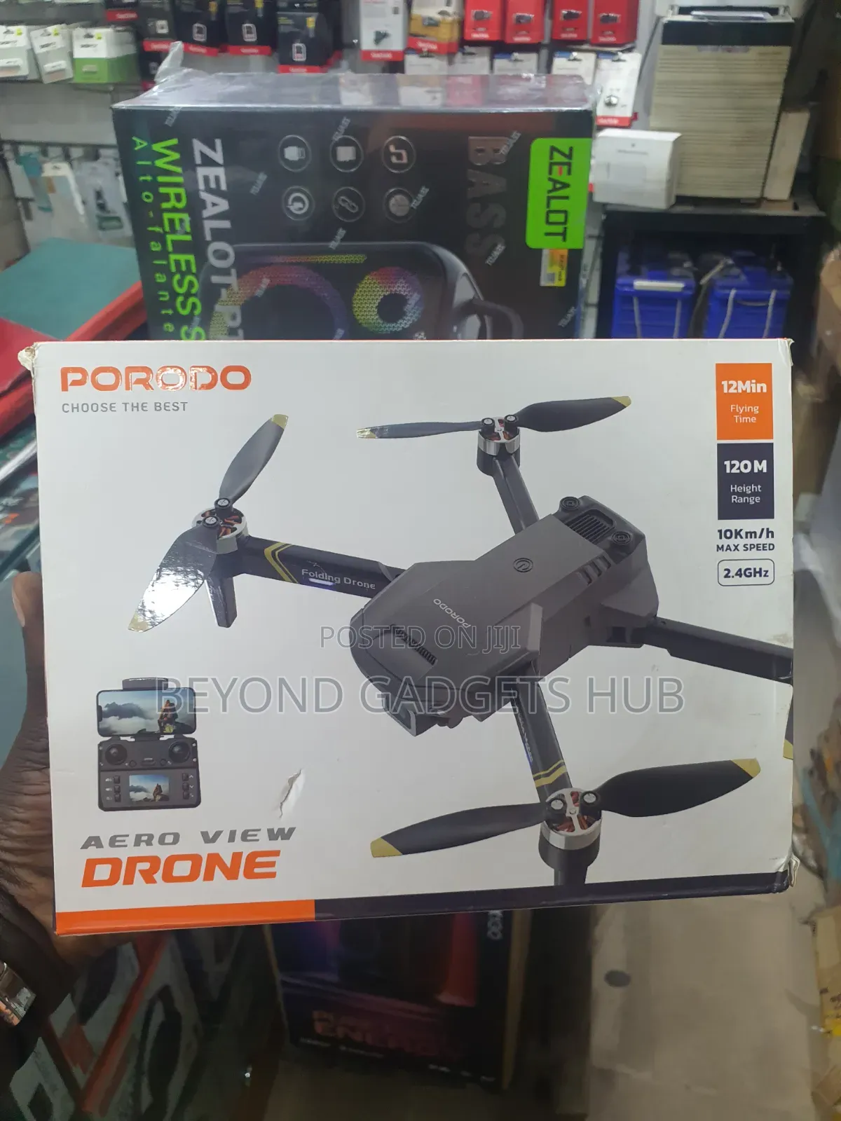 Porodo Aero View Folding Drone