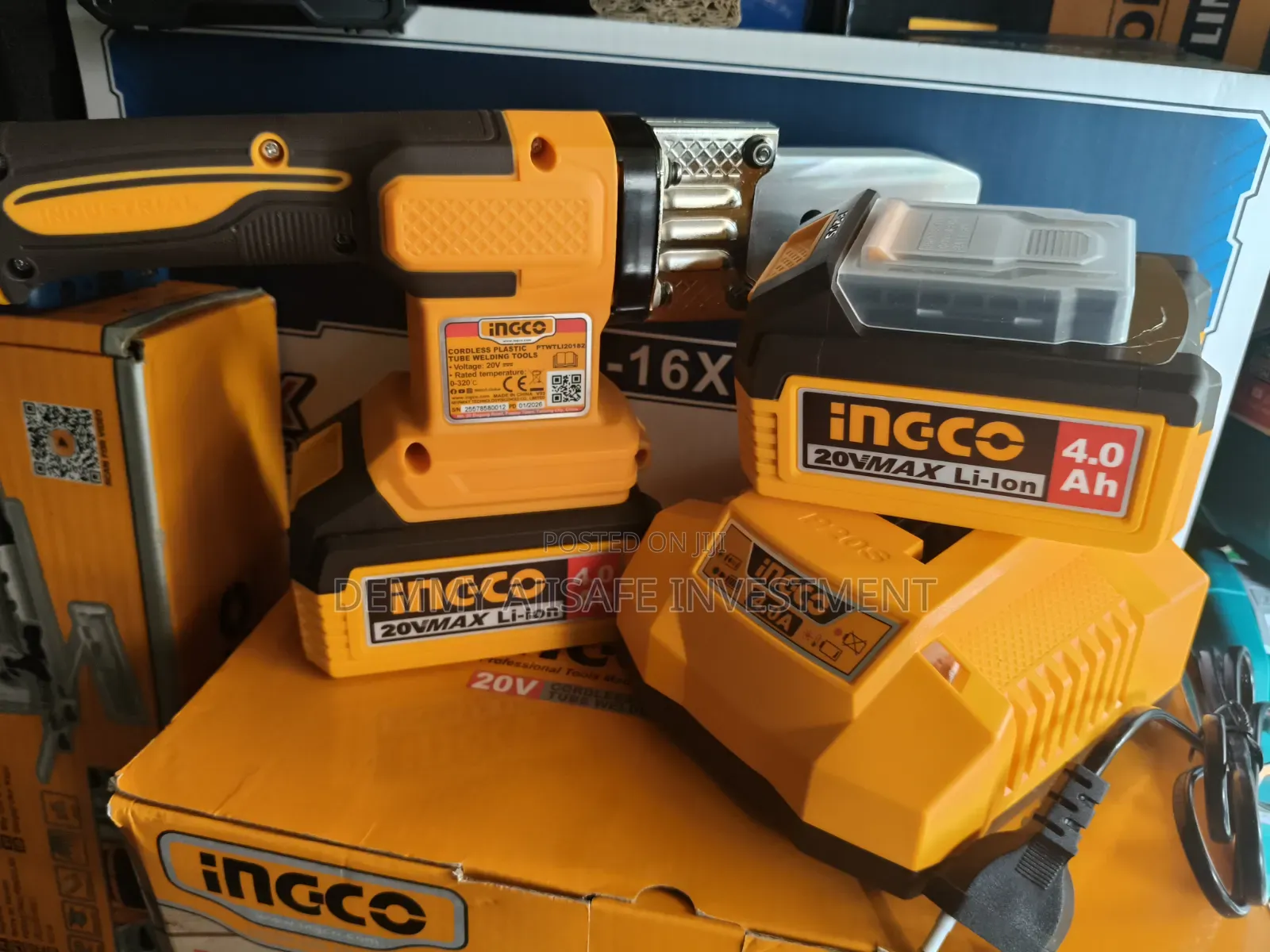Ingco Cordless Plastic Tube Welding Tools