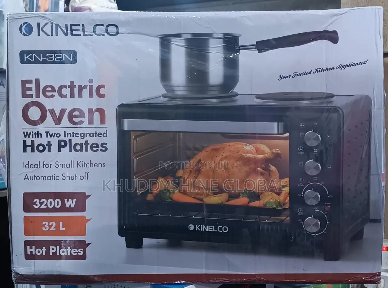 Kinelco 32litre Oven With Two Hotplates.