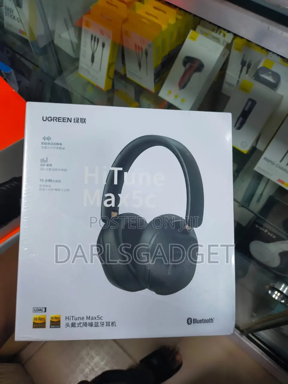 Ugreen Hitune Max5c Wireless Anc Bluetooth Over Ear Headphones Pro
