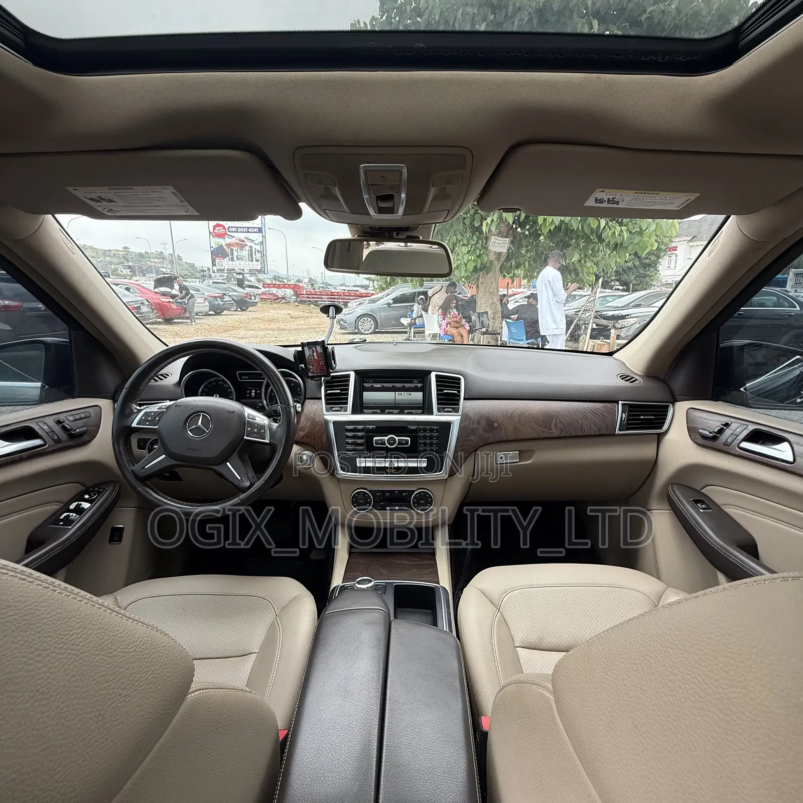 Mercedes-Benz M Class ML350 4dr SUV (3.5L 6cyl 7A) 2015 Black