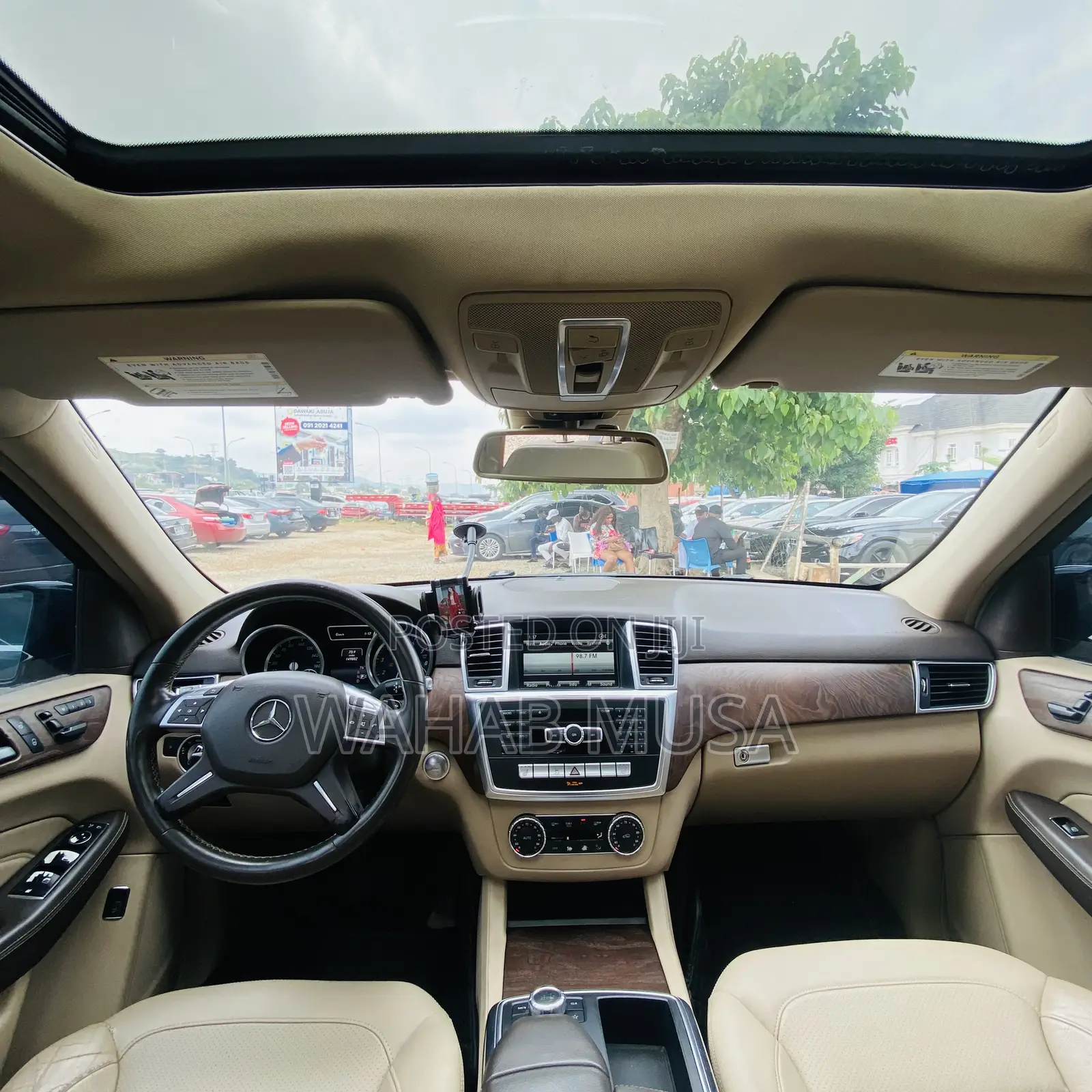 Mercedes-Benz M Class 2015 Black
