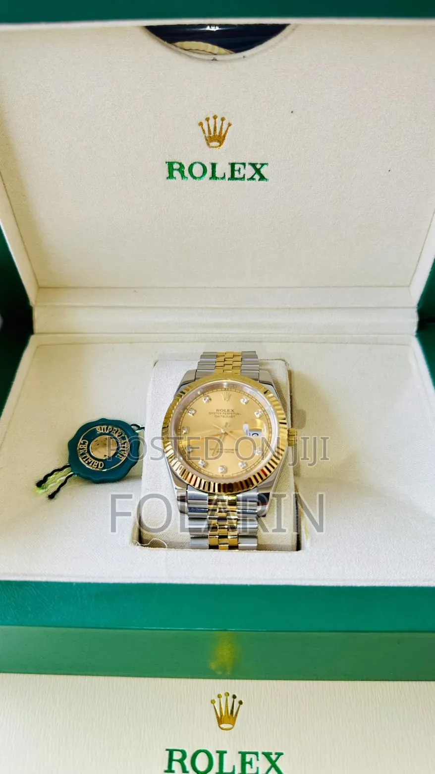 Rolex Datejust, Oystersteel and Yellow Gold