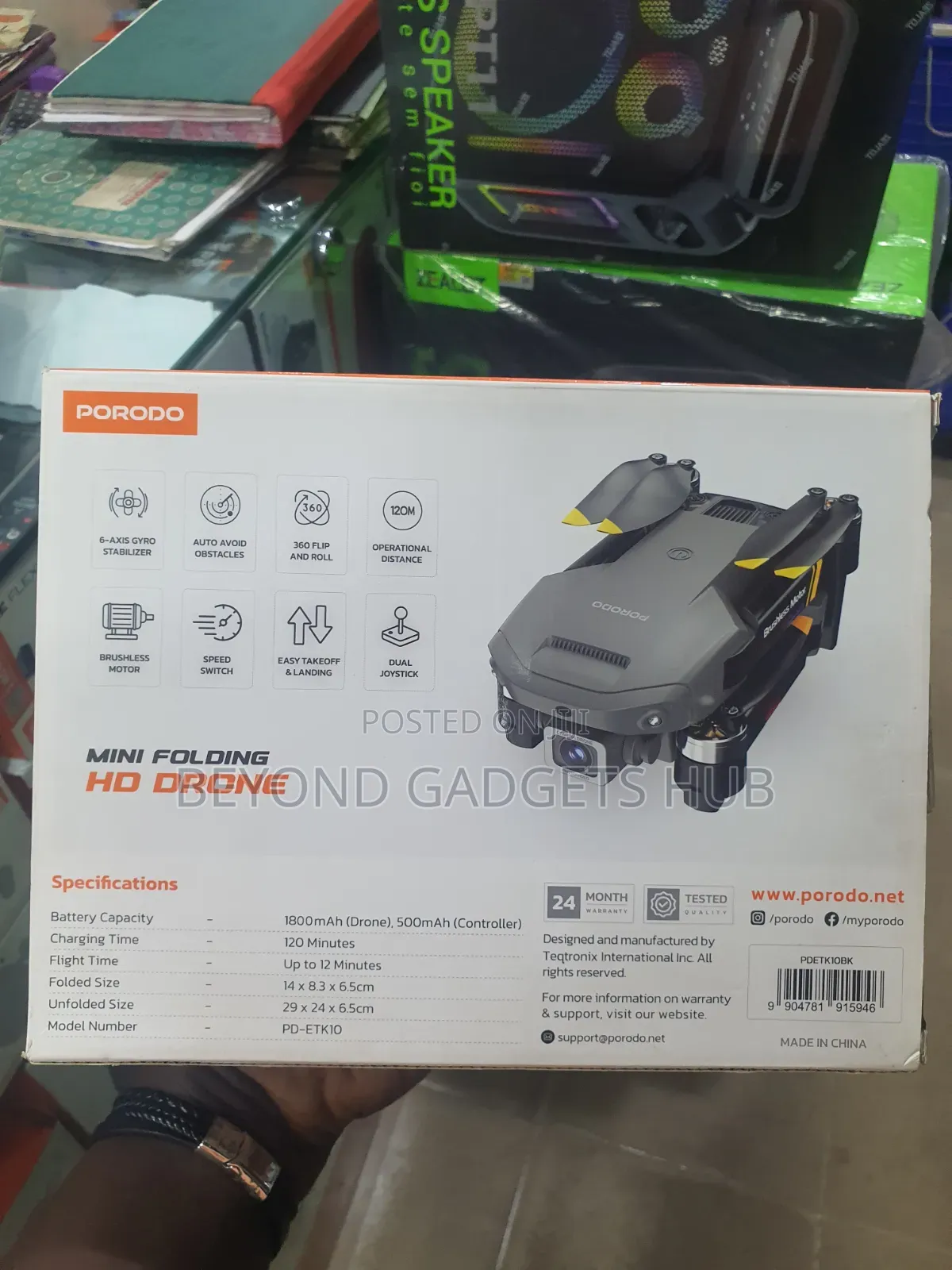 Porodo Aerovision Fpv Drone