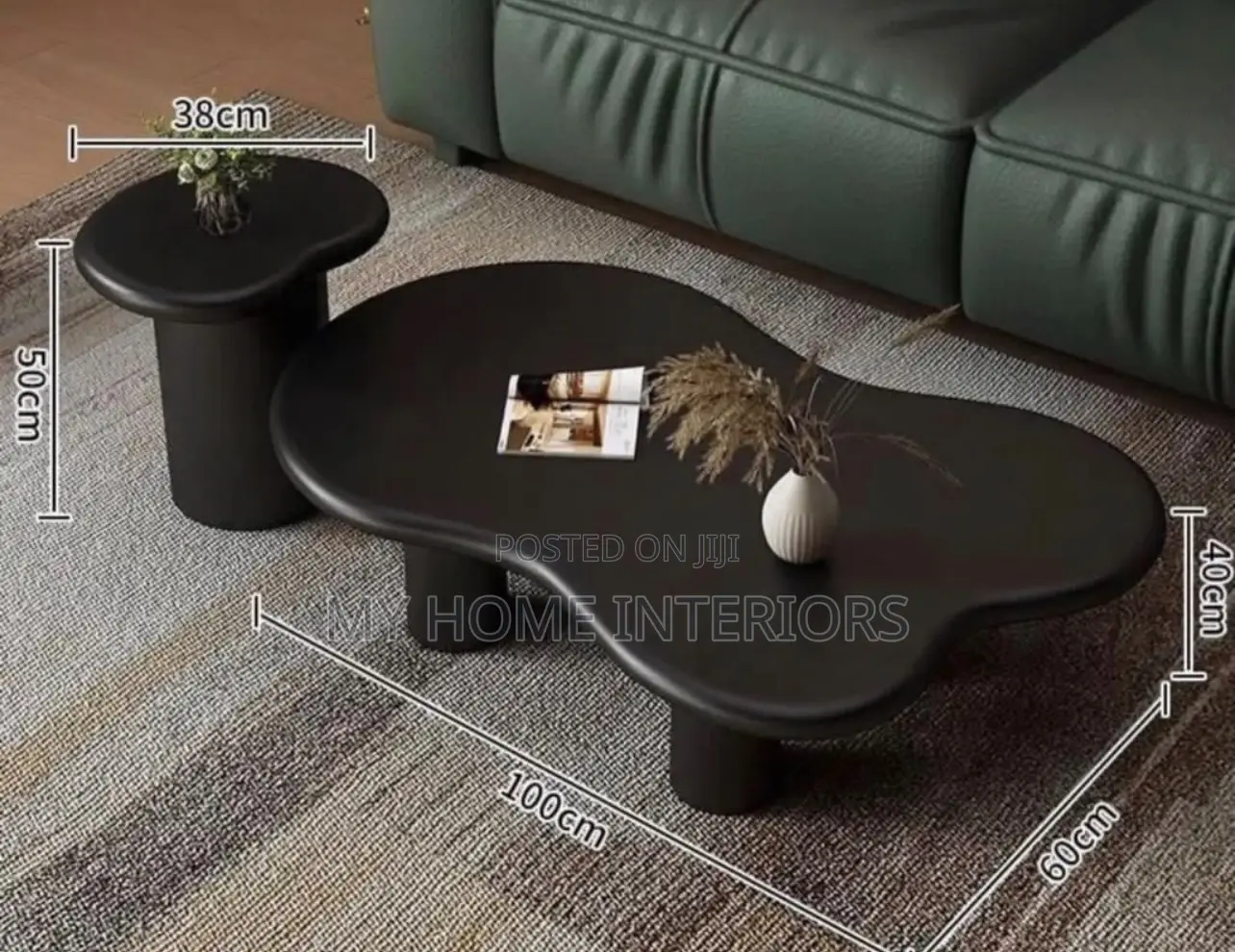 Irregular Shaped Coffee Table