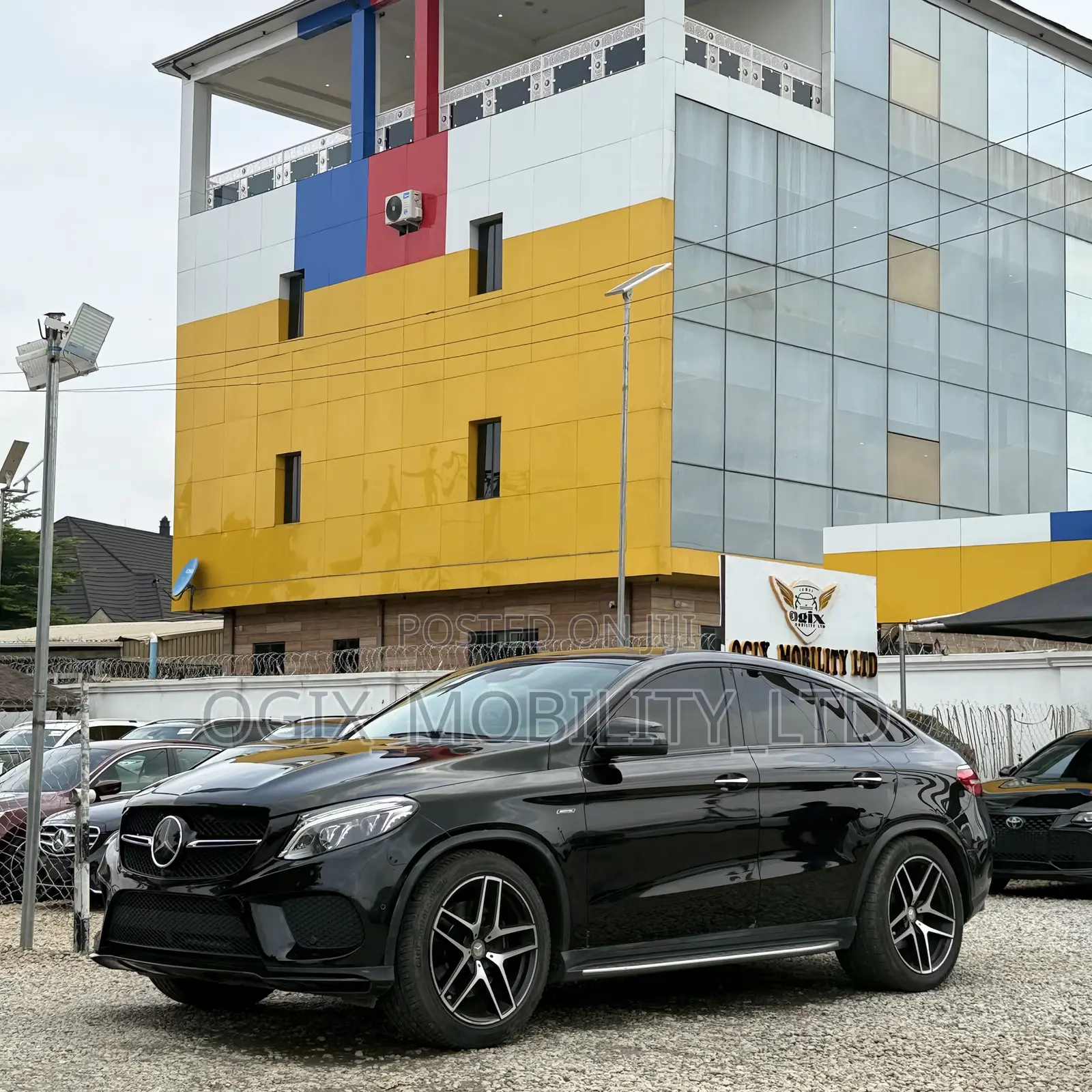 Mercedes-Benz GLE-Class 2017 Black