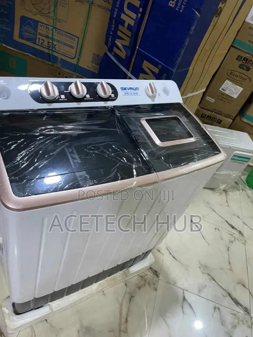 Bigger Wash Capacity for Families- Skyrun 11kg Washing Machine