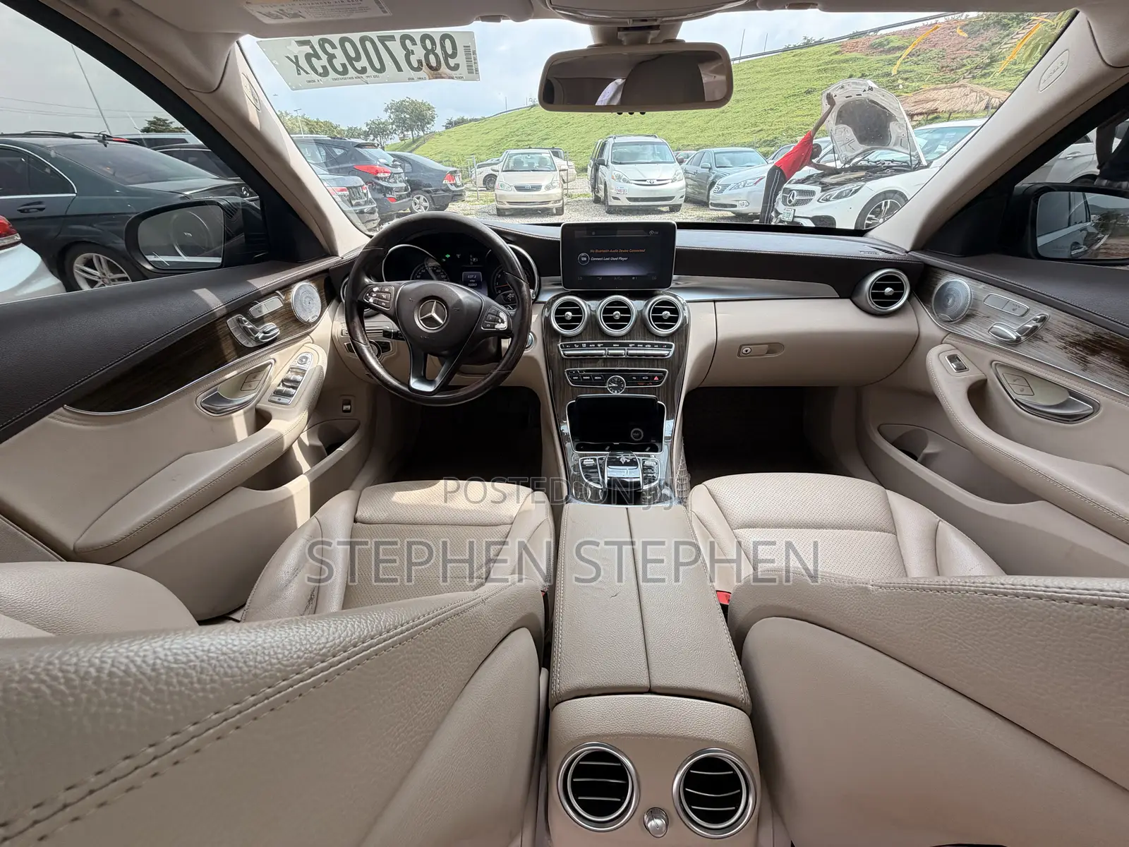 Mercedes-Benz C300 2015 Black