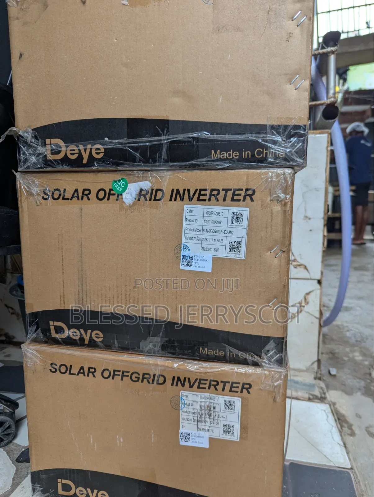 Deye 6kva 48v Hybrid Solar Inverters Available in Stock .