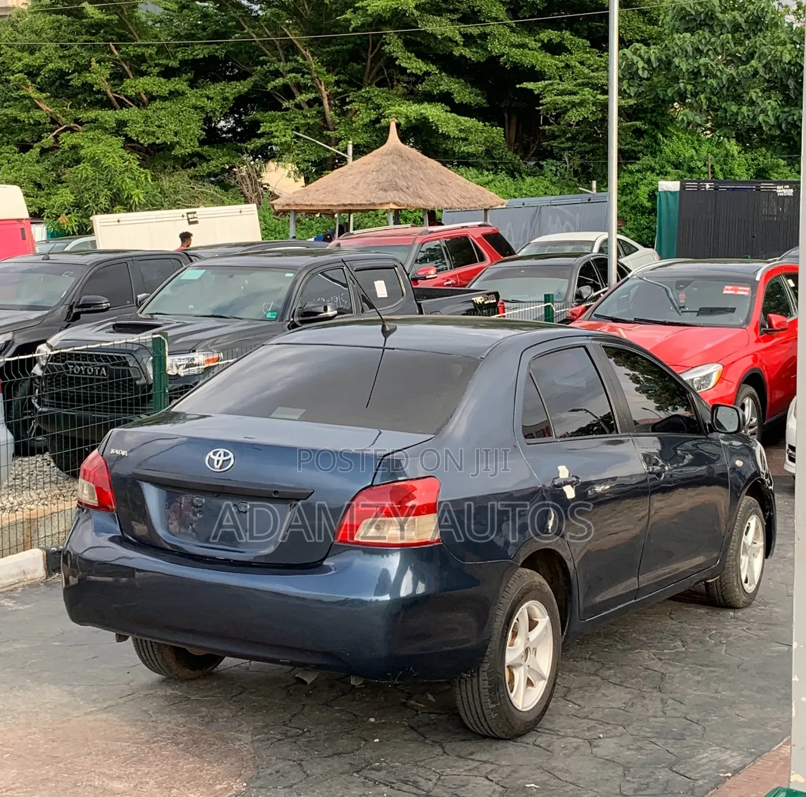 Toyota Yaris 2008 Blue