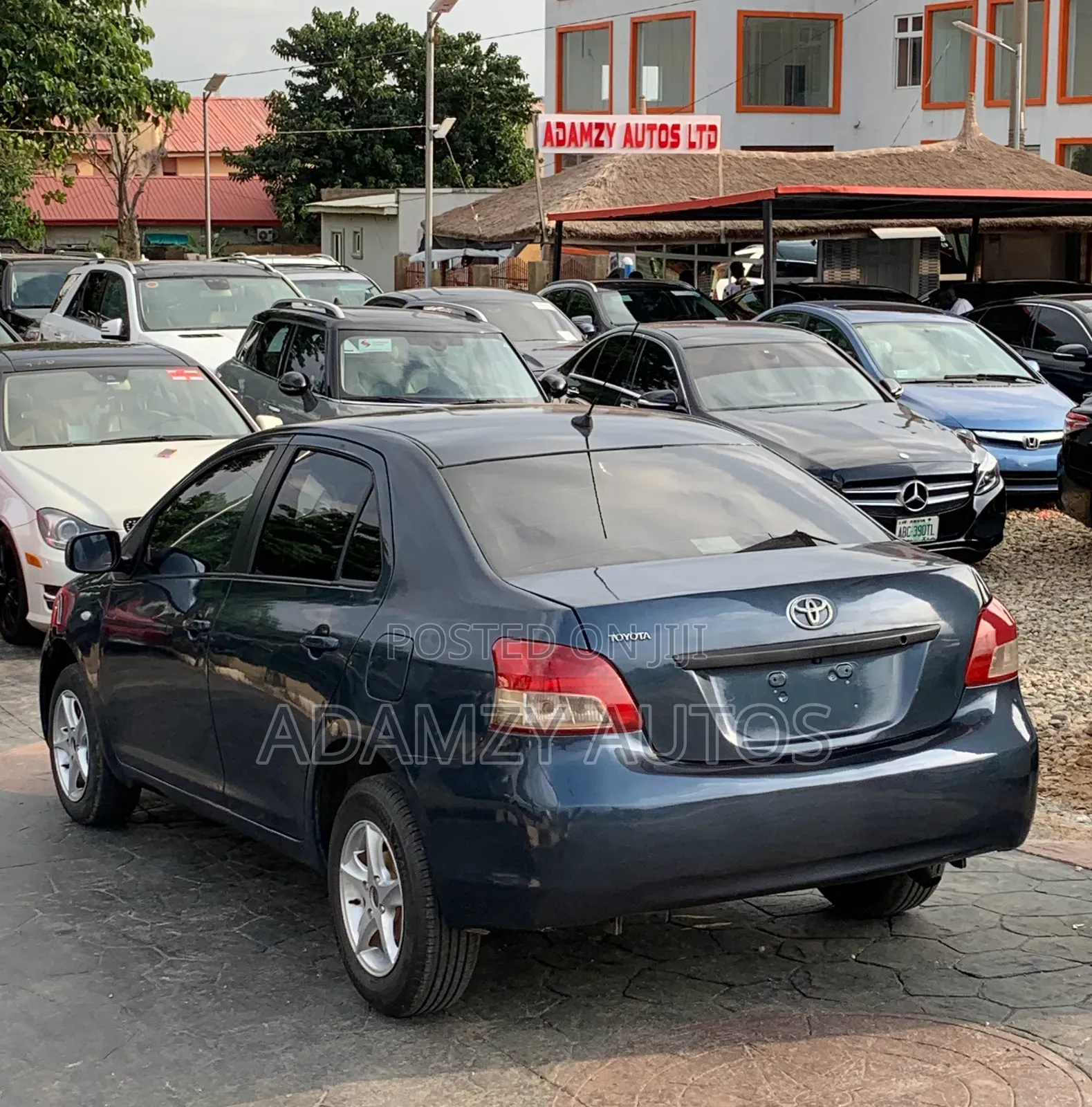Toyota Yaris 2008 Blue