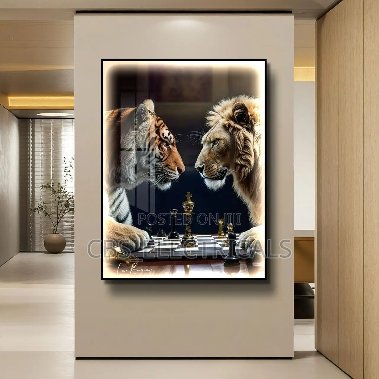 Led Wall-Mounted Art Panels