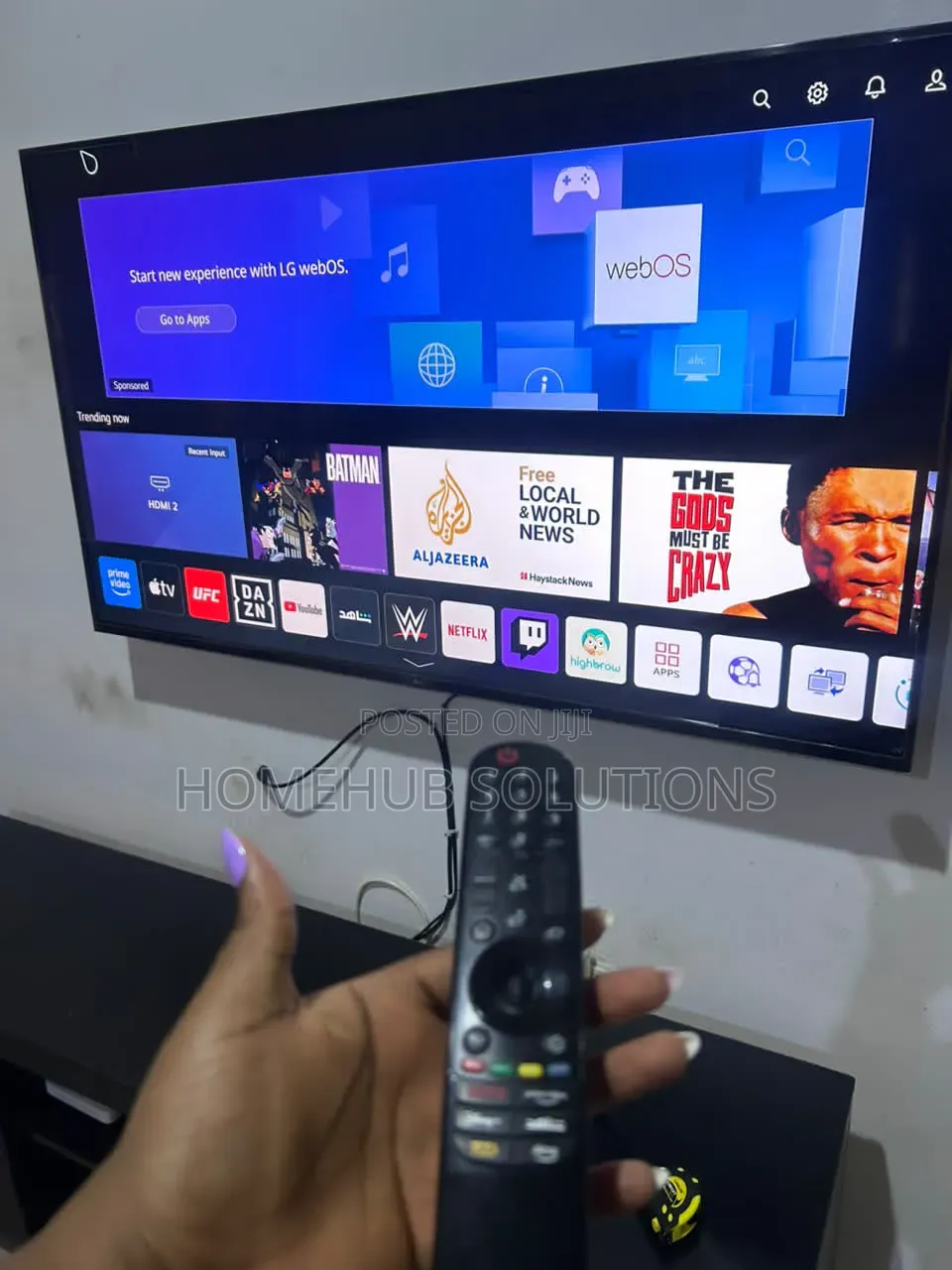 55 Inches Lg Smart Tv With Magic Remote