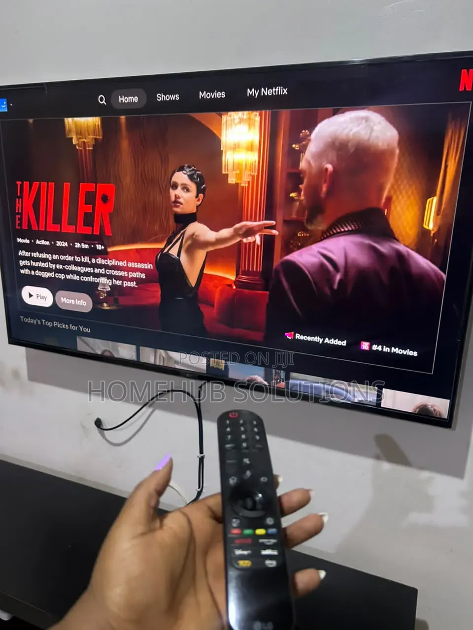 55 Inches Lg Smart Tv With Magic Remote