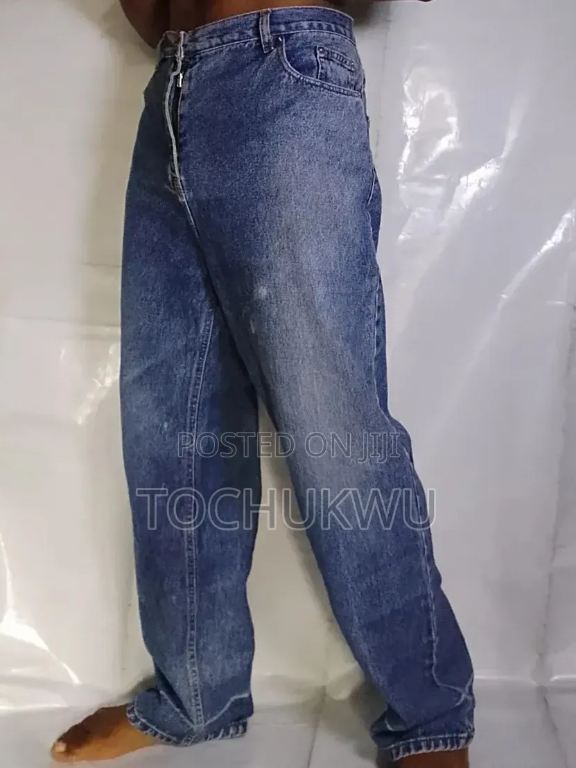 Men's Blue Slim Fit Denim Jeans Trouser – Casual Stretch Jeans
