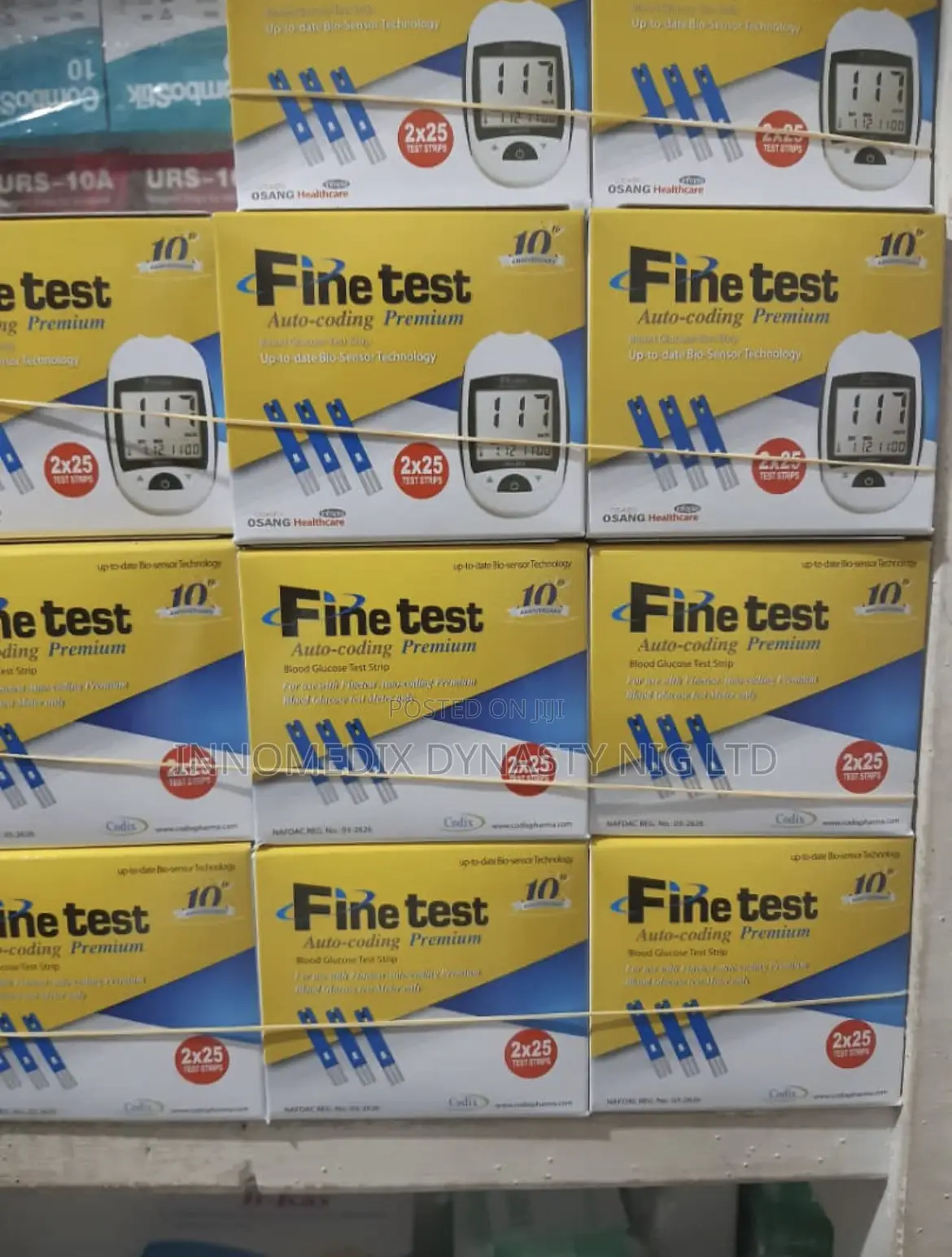 Fine Test Blood Glucose Test Strip