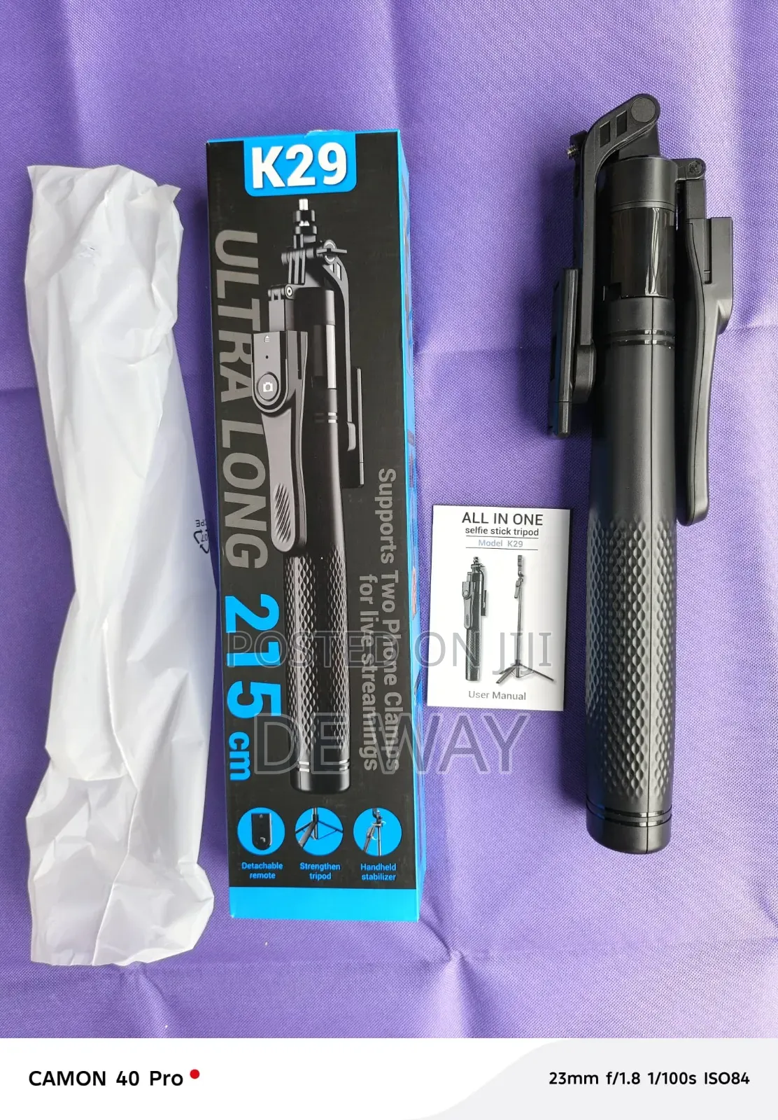 Selfie Stick Tripod K29