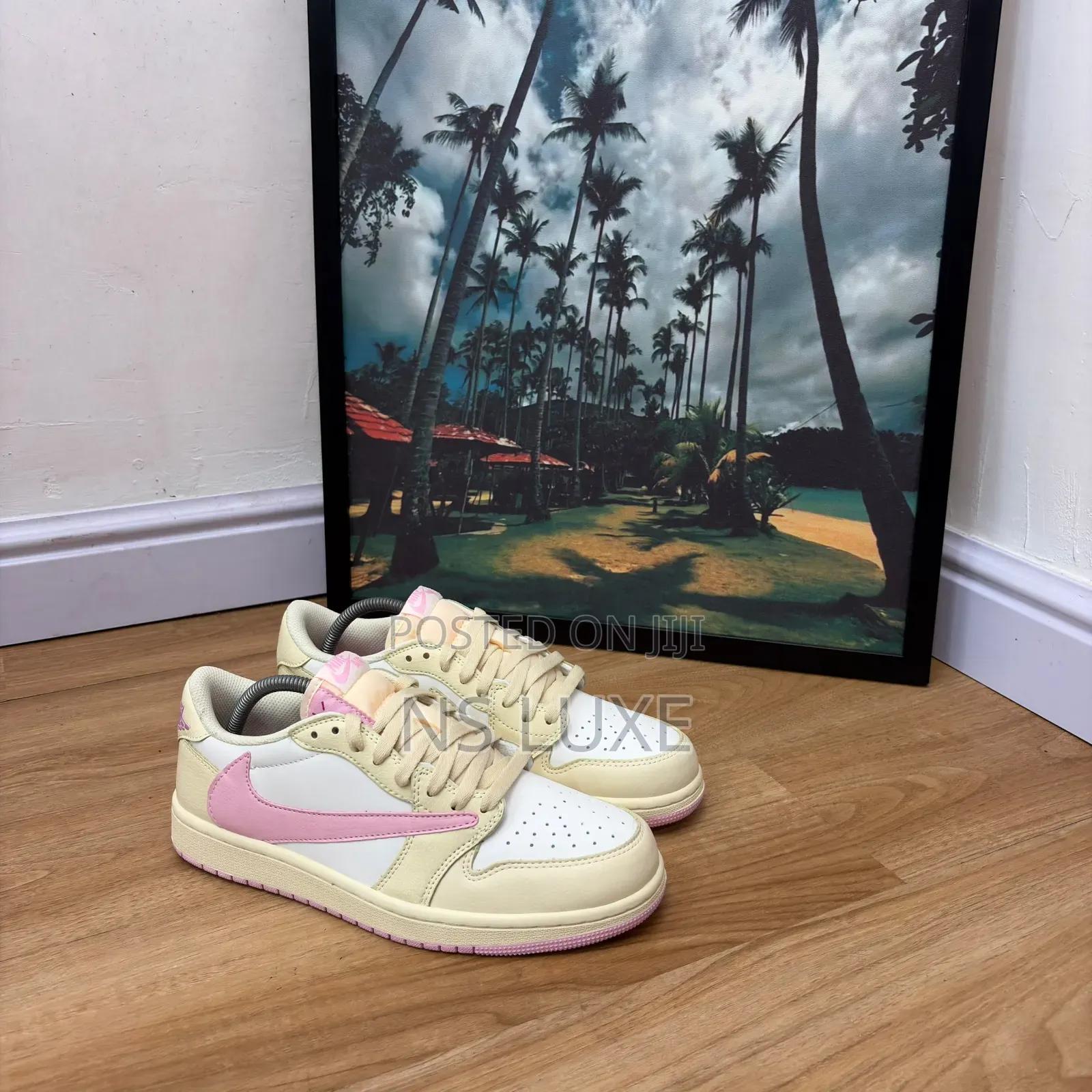 *Travis Scott X Air Jordan 1 Low “ Shy Pink”