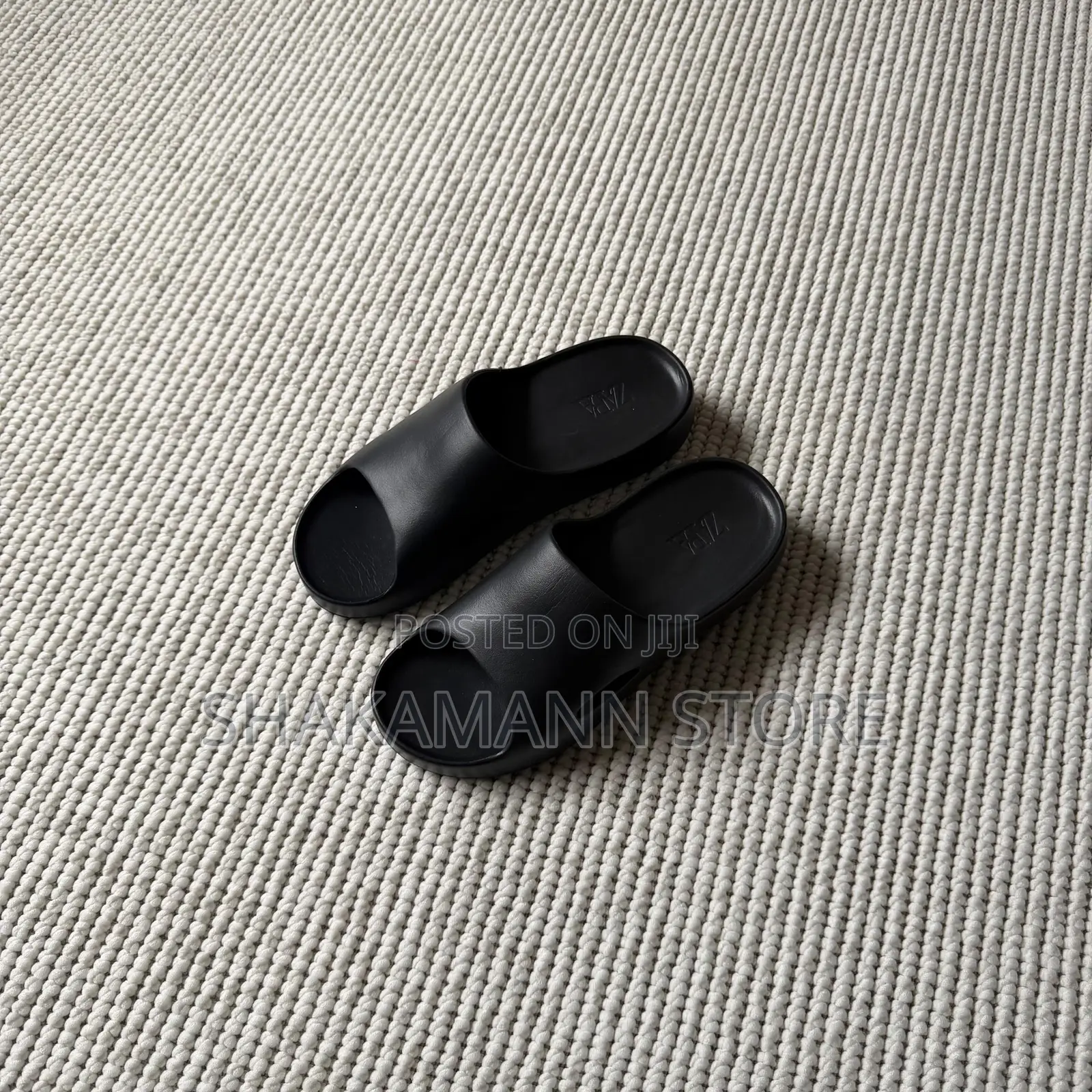 Original Zara Jetfoam Rubberized Eva Slide Sandals in Two Colors
