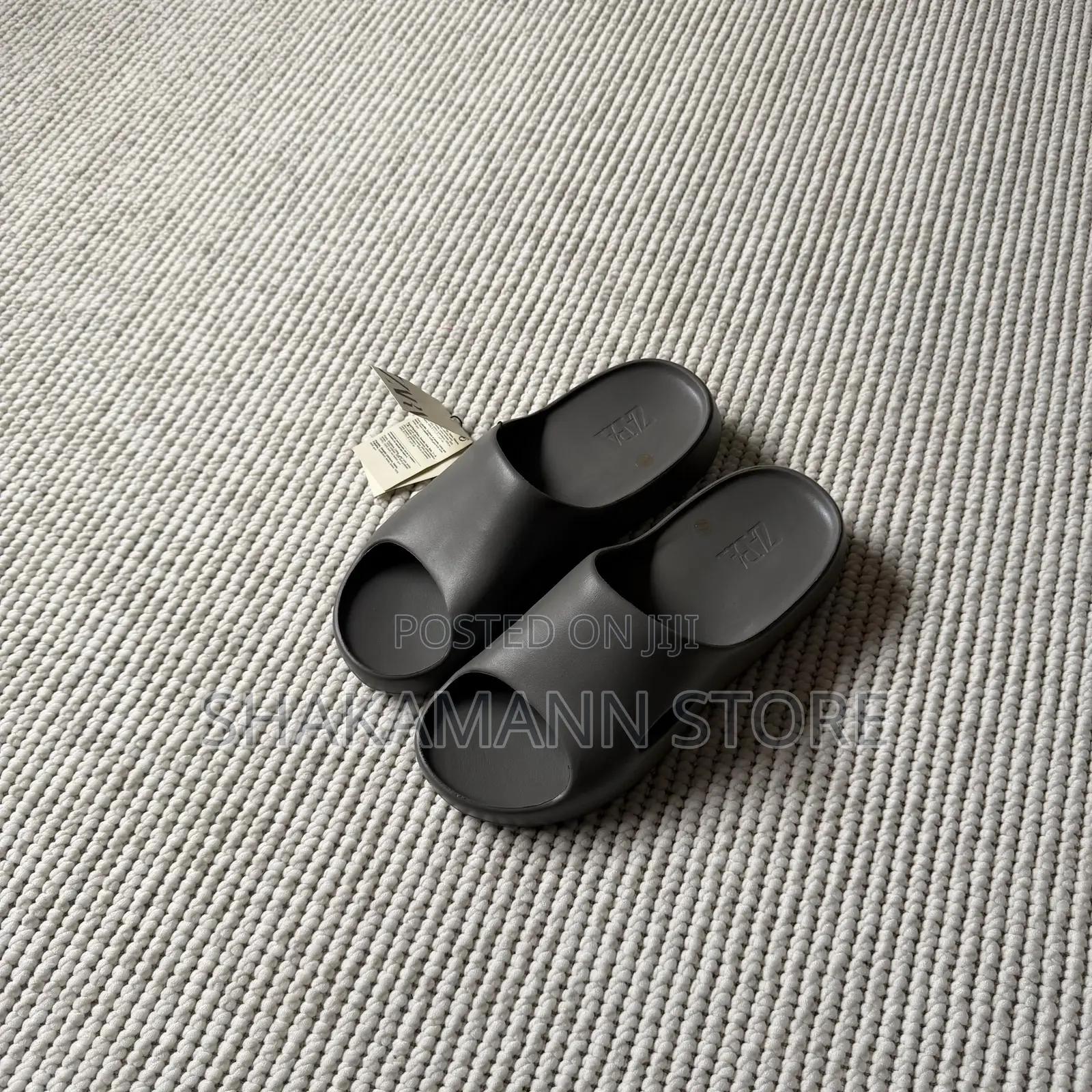 Original Zara Jetfoam Rubberized Eva Slide Sandals in Two Colors