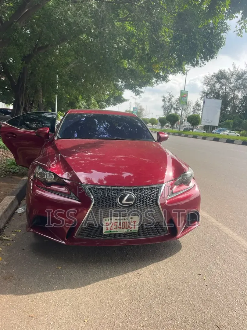 Lexus IS 350 RWD 2015 Red