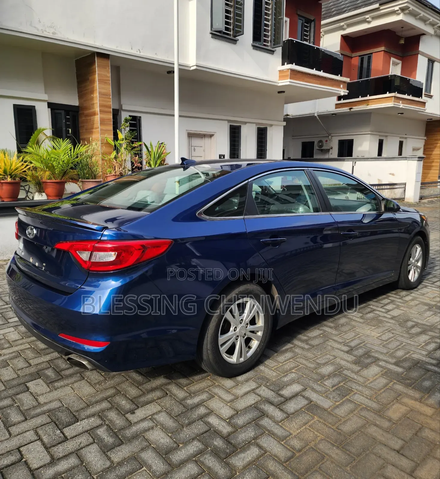Hyundai Sonata 2015 Blue