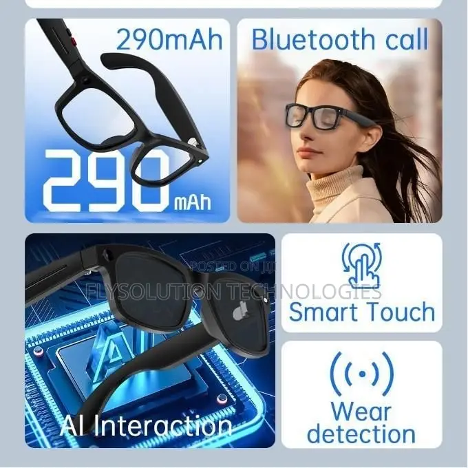 S2 Smart Ai Glasses With Video Camera Recording