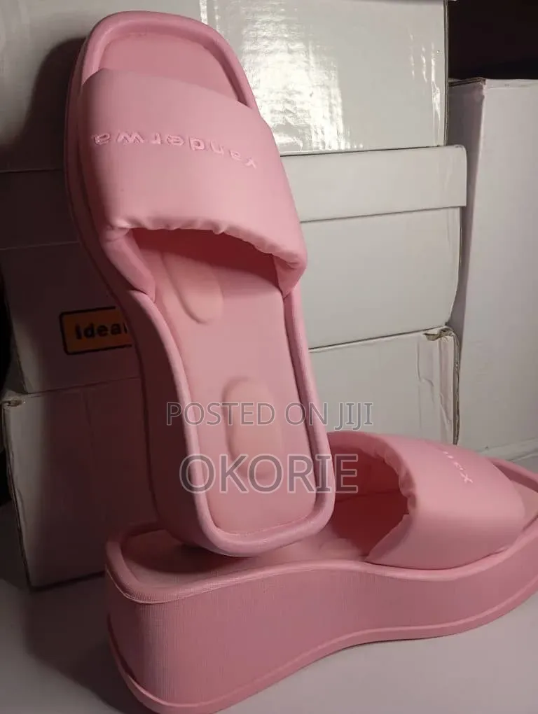 Women's Fashion Platform Slide Slippers Soft Comfortabl Wedge Sandals