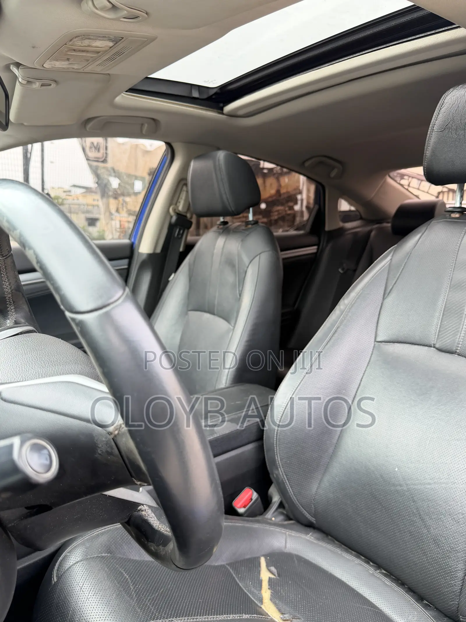 Honda Civic Touring Coupe 2019 Blue