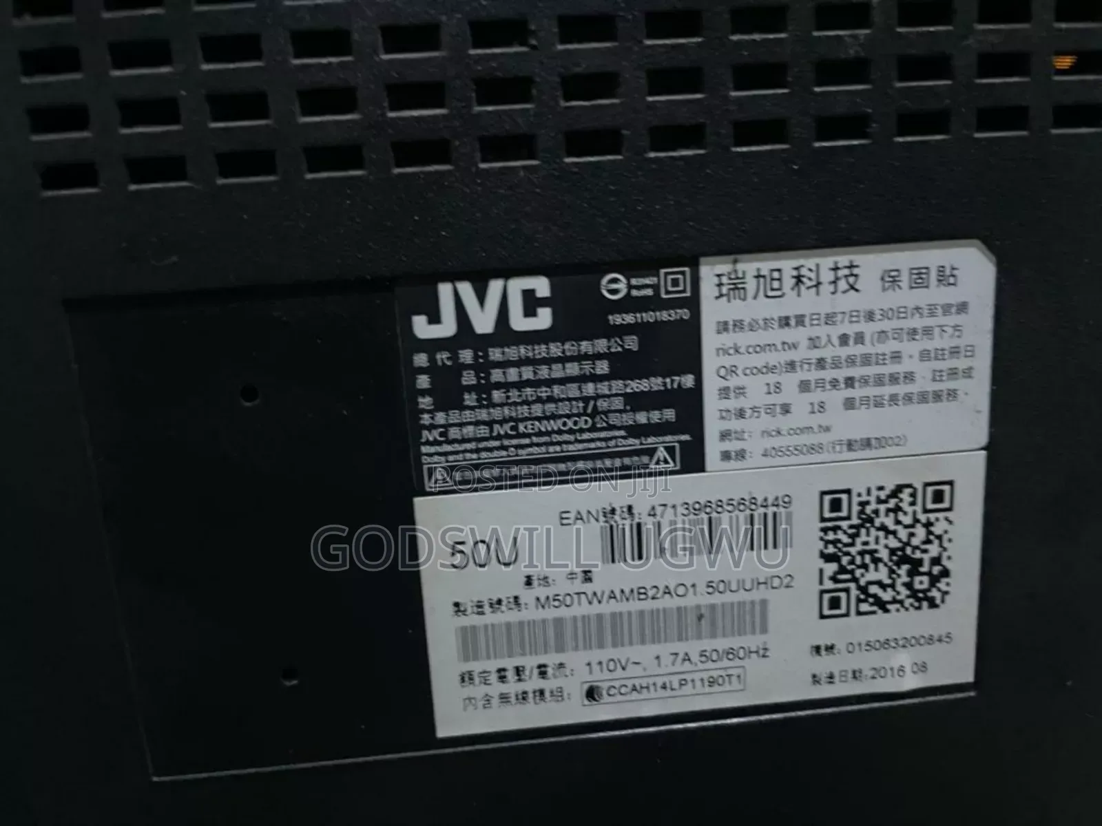 JVC 50uuhd2 50-Inch Ultra Hd Led Smart Tv.