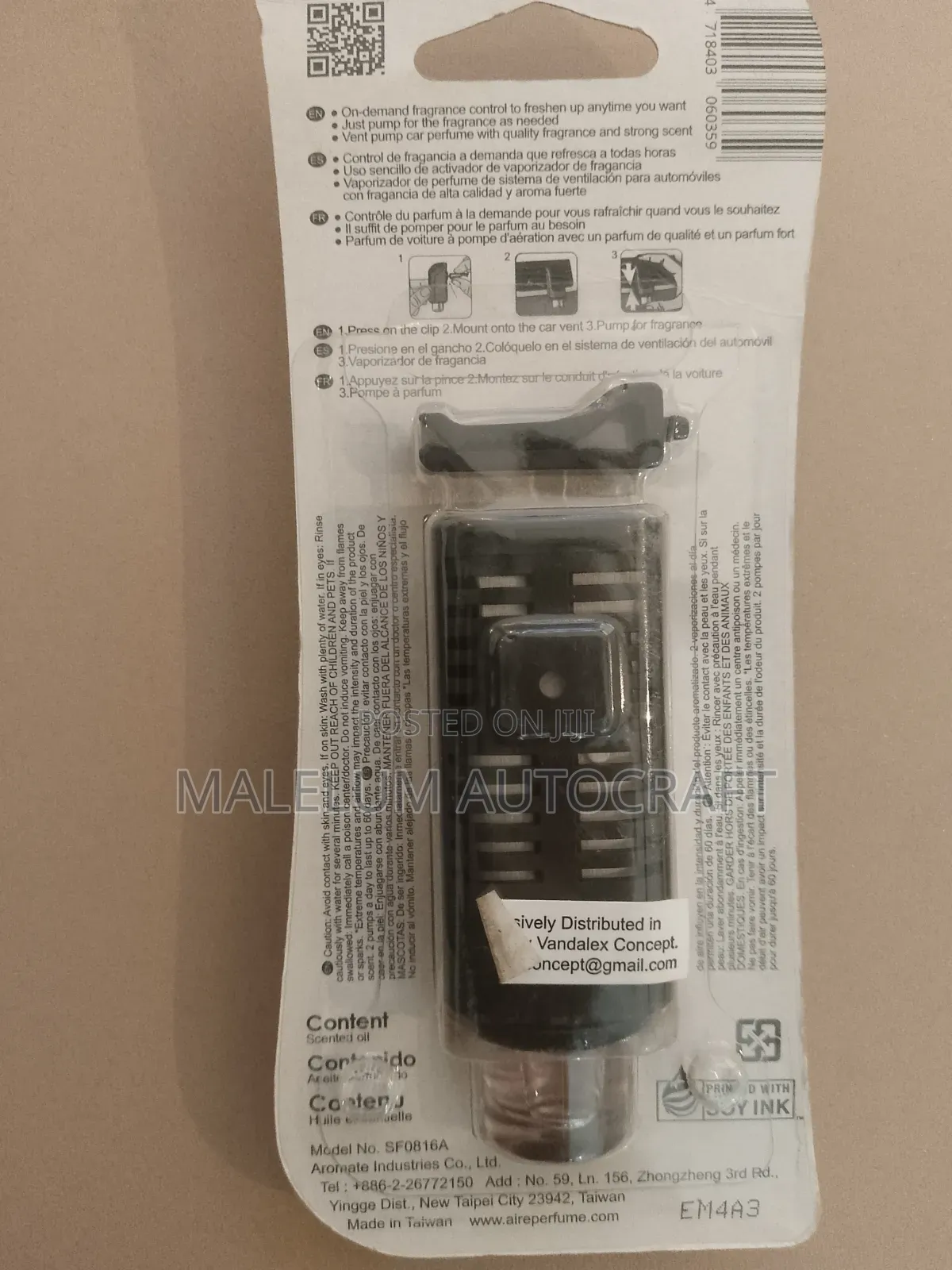 Aire Fragrance Vent Pump Air Freshener